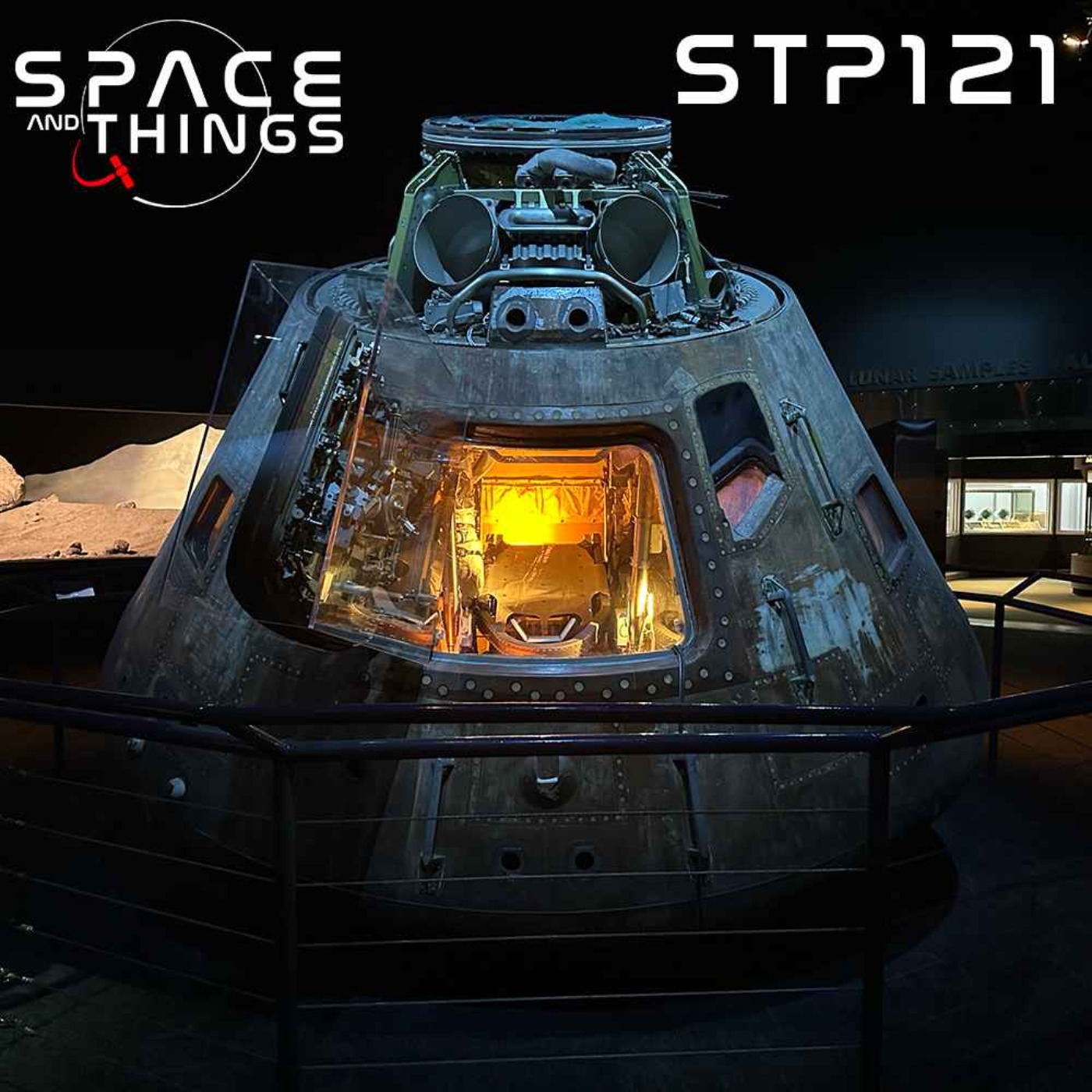 cover art for STP121 - What Makes A Good Space Museum - High Praise and A Big Rant