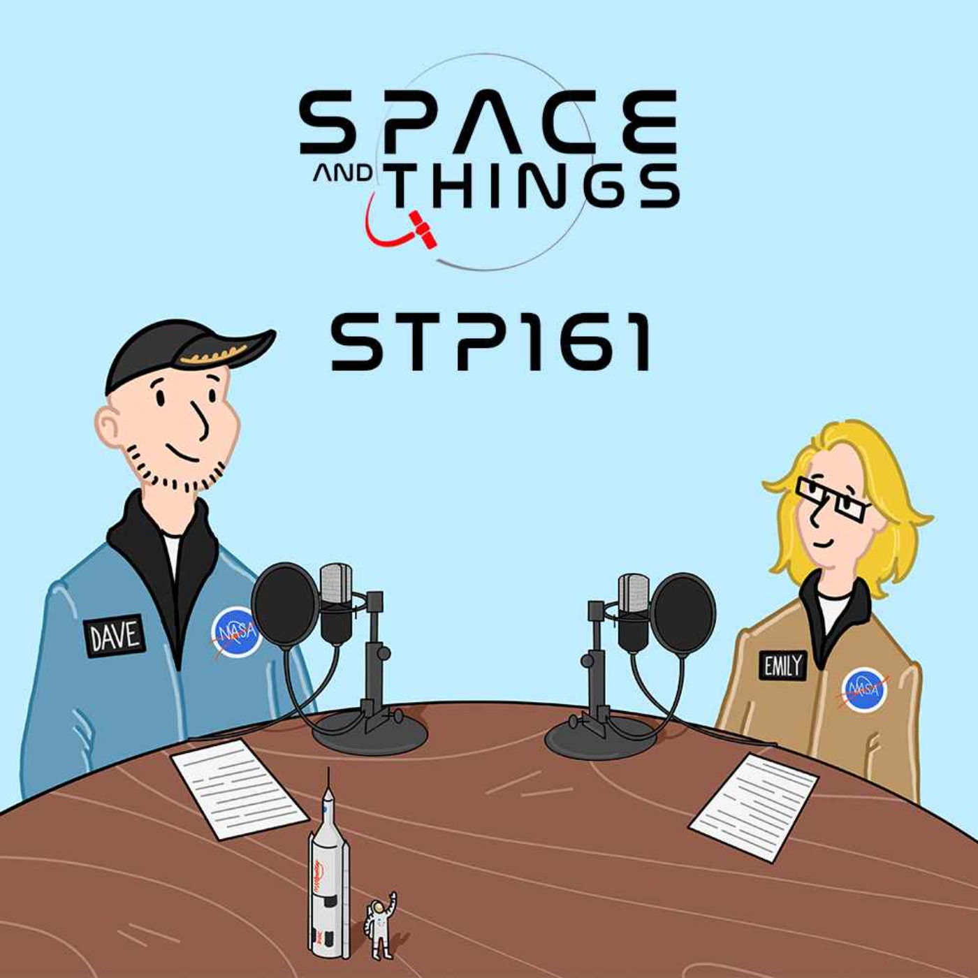 cover art for STP161 - The Latest Space News Round Up