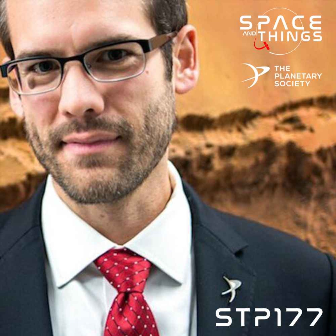 cover art for STP177 - Space Policy AKA How Things Happen In Space - with Casey Dreier 
