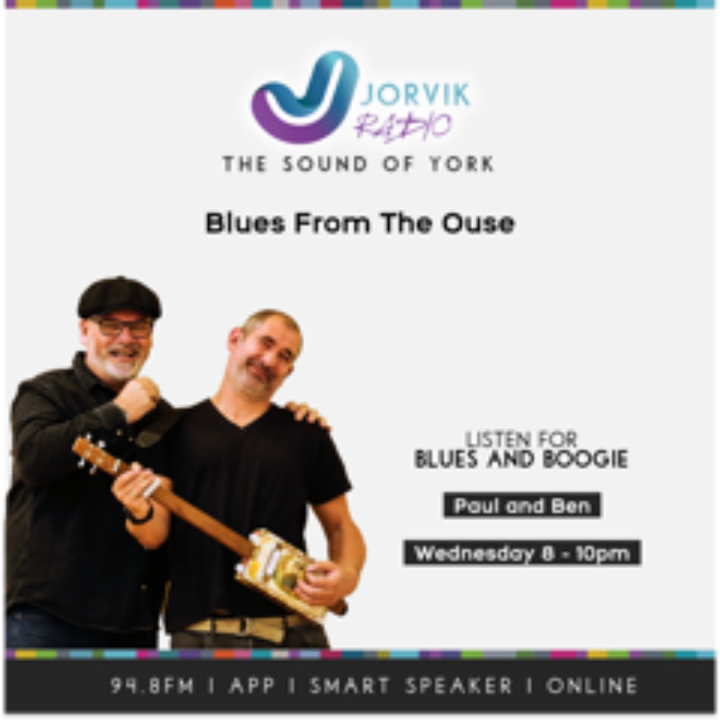 #111 Blues From The Ouse on Jorvik Radio with Paul Winn & Ben Darwin 29.12.21 episode artwork