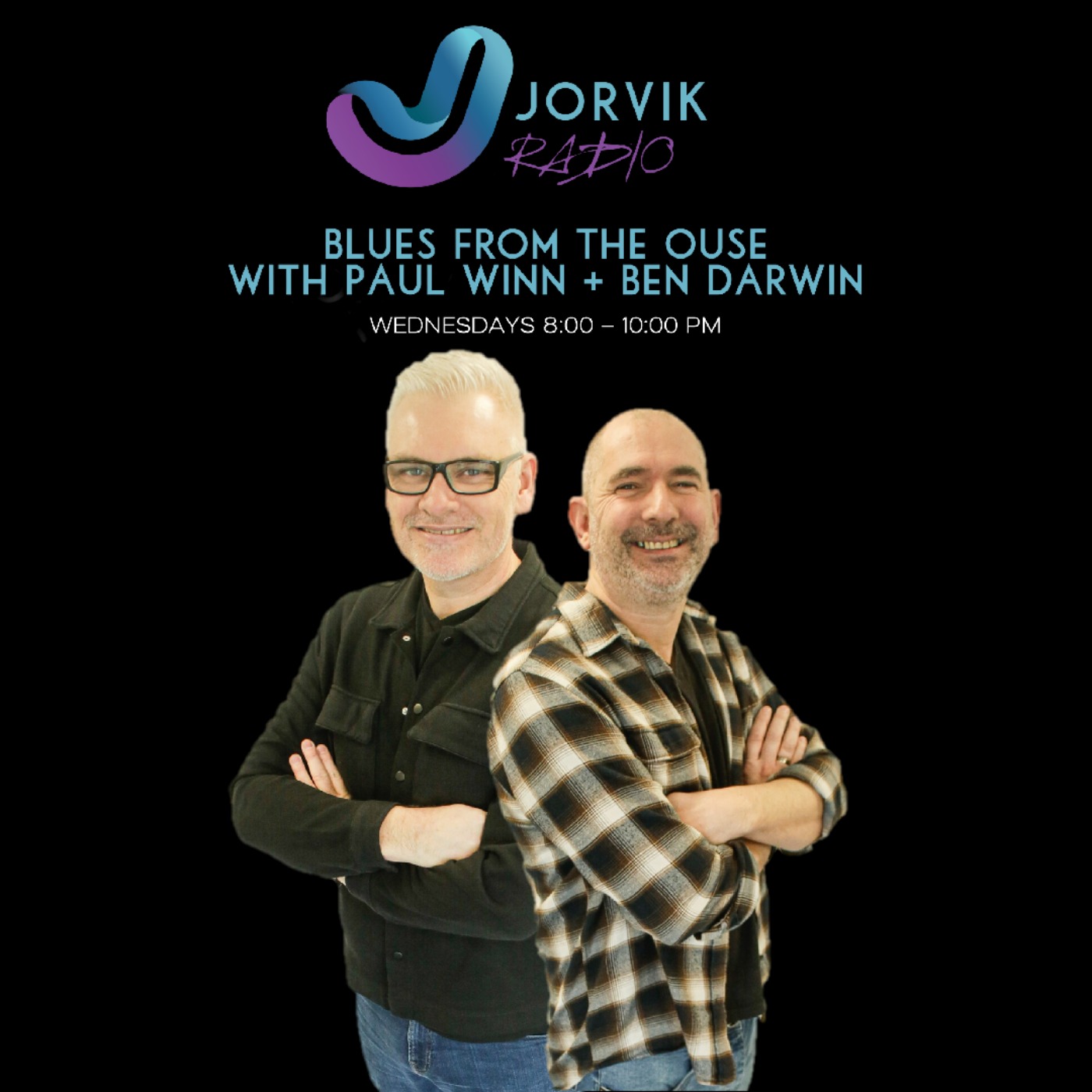 cover art for #159 Blues from The Ouse on Jorvik Radio with Paul Winn & Ben Darwin 28.12.22