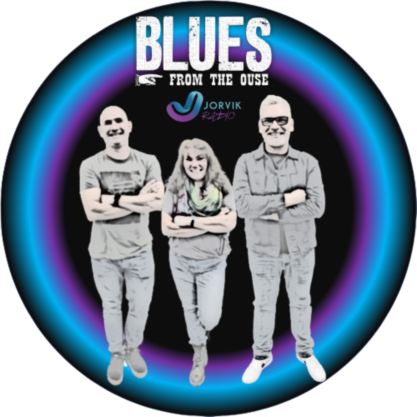 cover art for #206 Blues from The Ouse on Jorvik Radio with Paul Winn, Ben Darwin & Angie Howe 06.12.23
