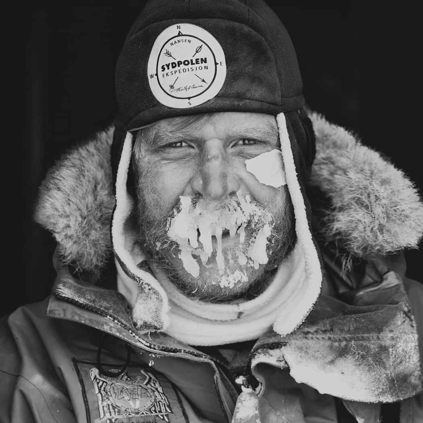 cover art for #36 - AK Glück-Teigland - Rekordforsøk til Sydpolen, spesialdesignet og modifisert utstyr, Toyota Hiace med rattkule, Nansen, tidligere ekspedisjoner++