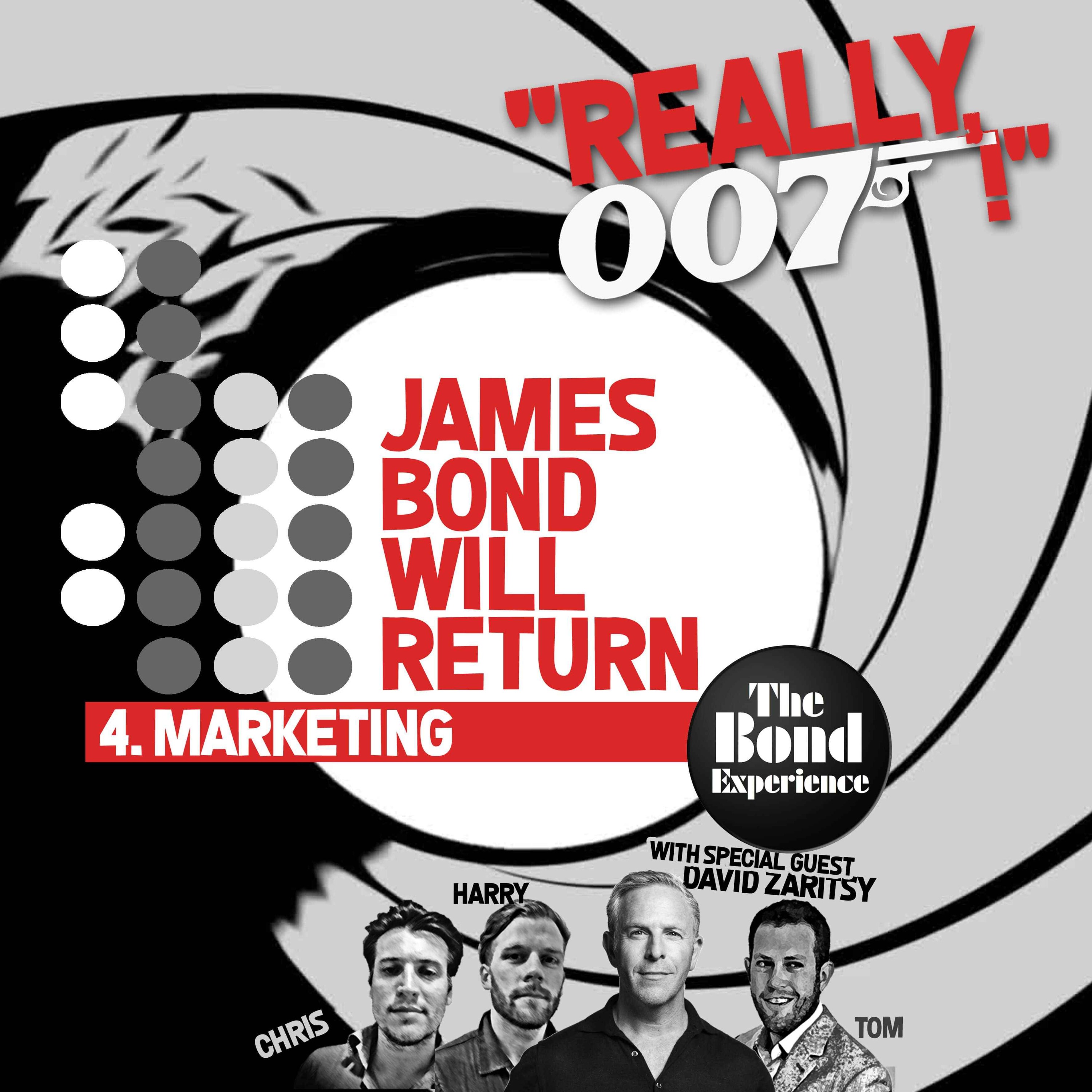 cover art for James Bond Will Return... 4. Marketing
