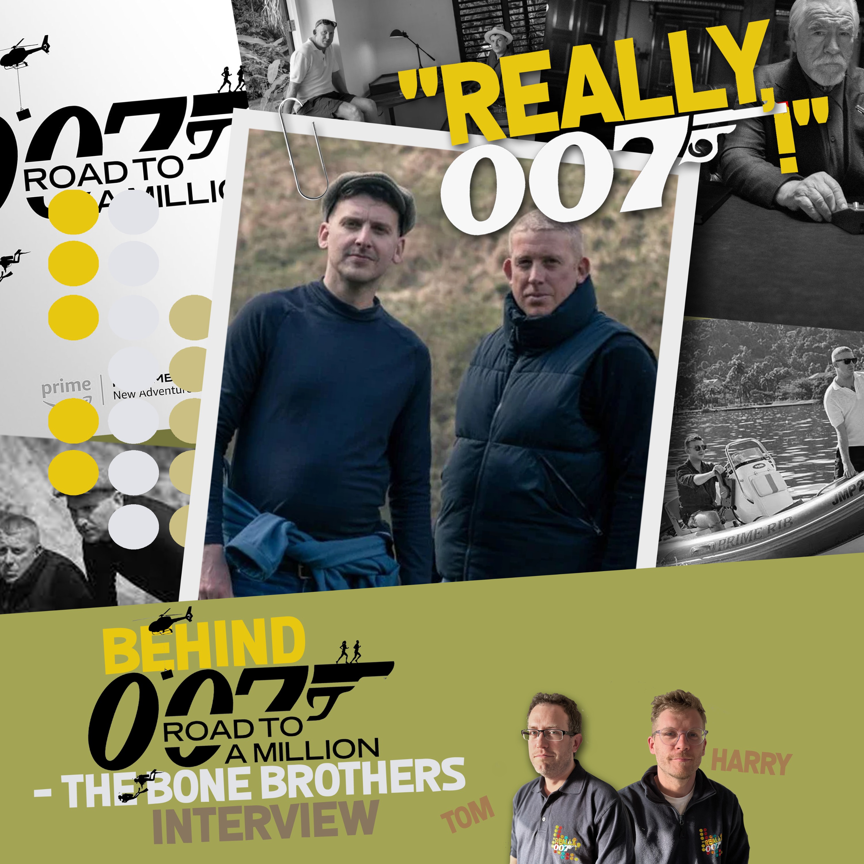 cover art for Behind 007: Road To A Million - The Bone Brothers interview
