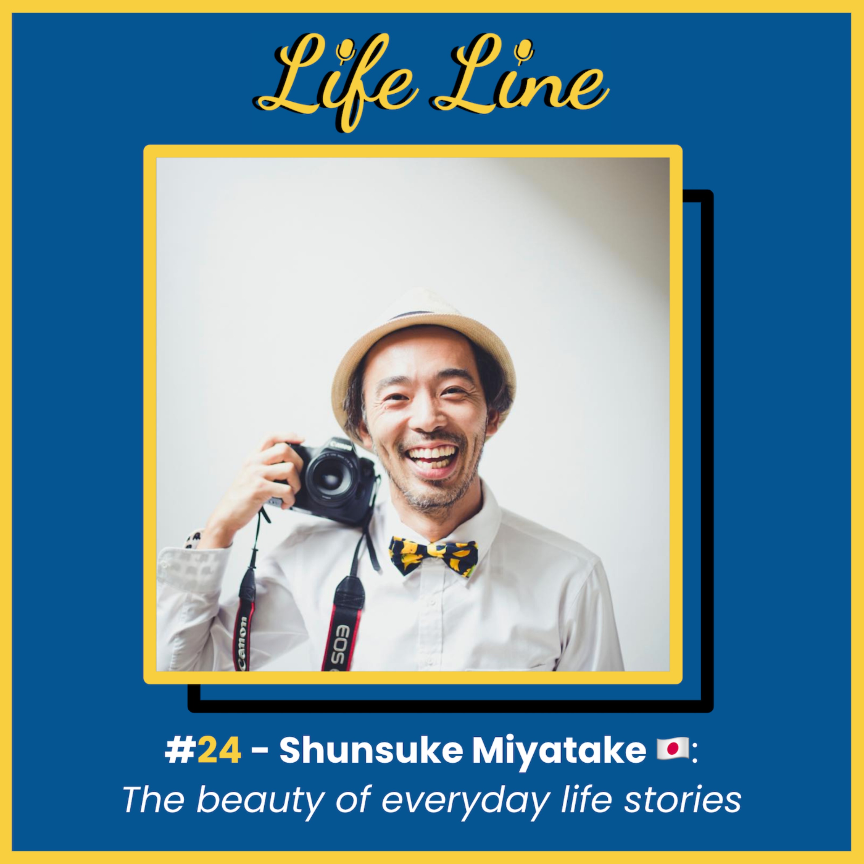 cover art for #24 Shunsuke Miyatake 🇯🇵 - Capturing the beauty of everyday life stories as a photographer for good