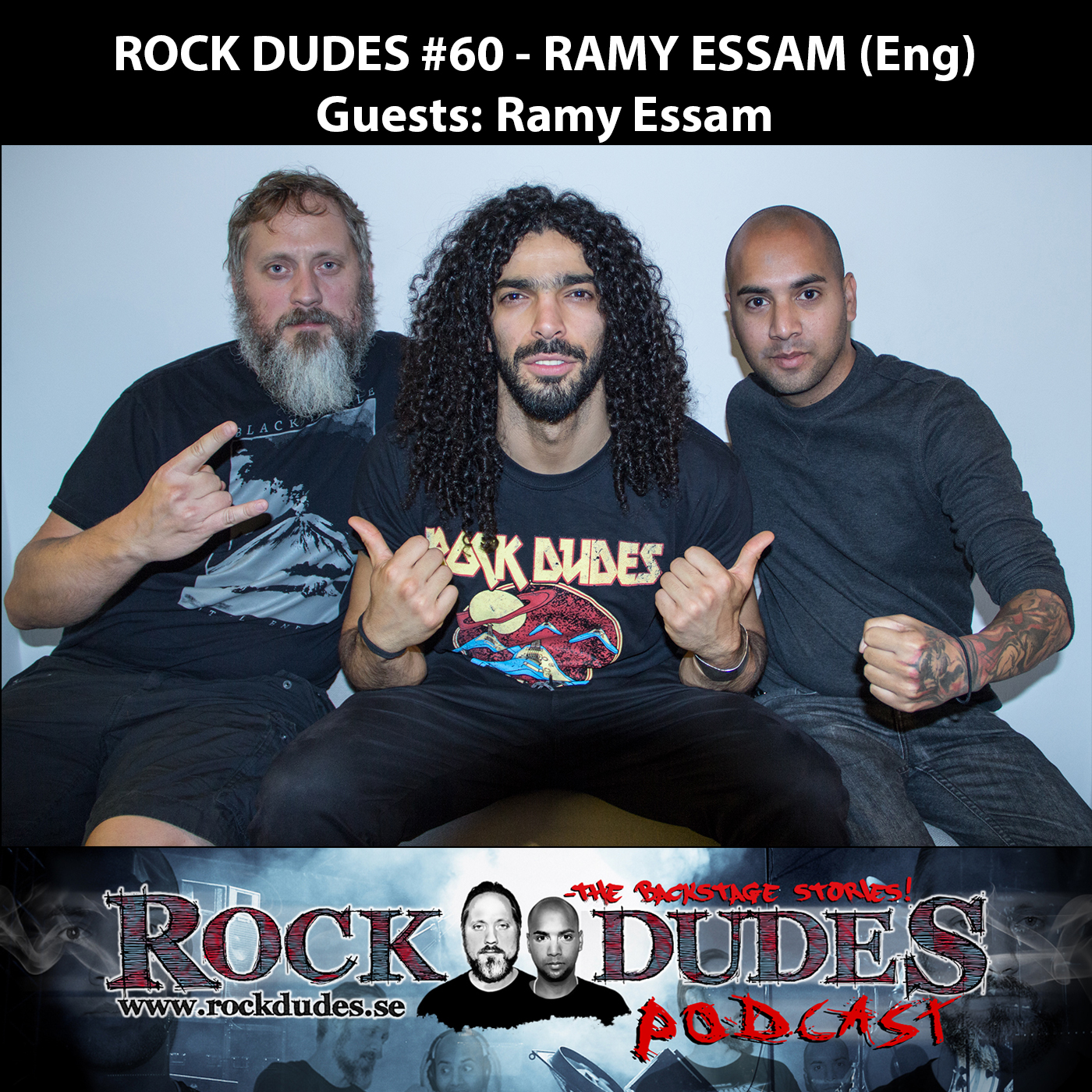 cover art for Rock Dudes #60 – RAMY ESSAM – (Eng)