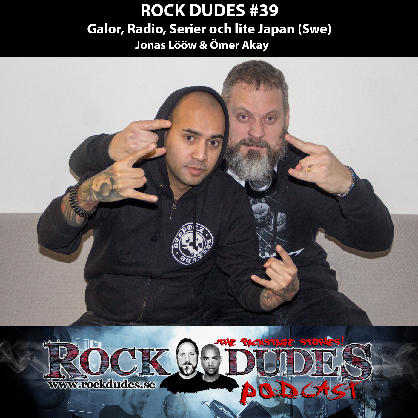 cover art for Rock Dudes #39 – Galor, Radio, Serier och lite Japan (Swe)