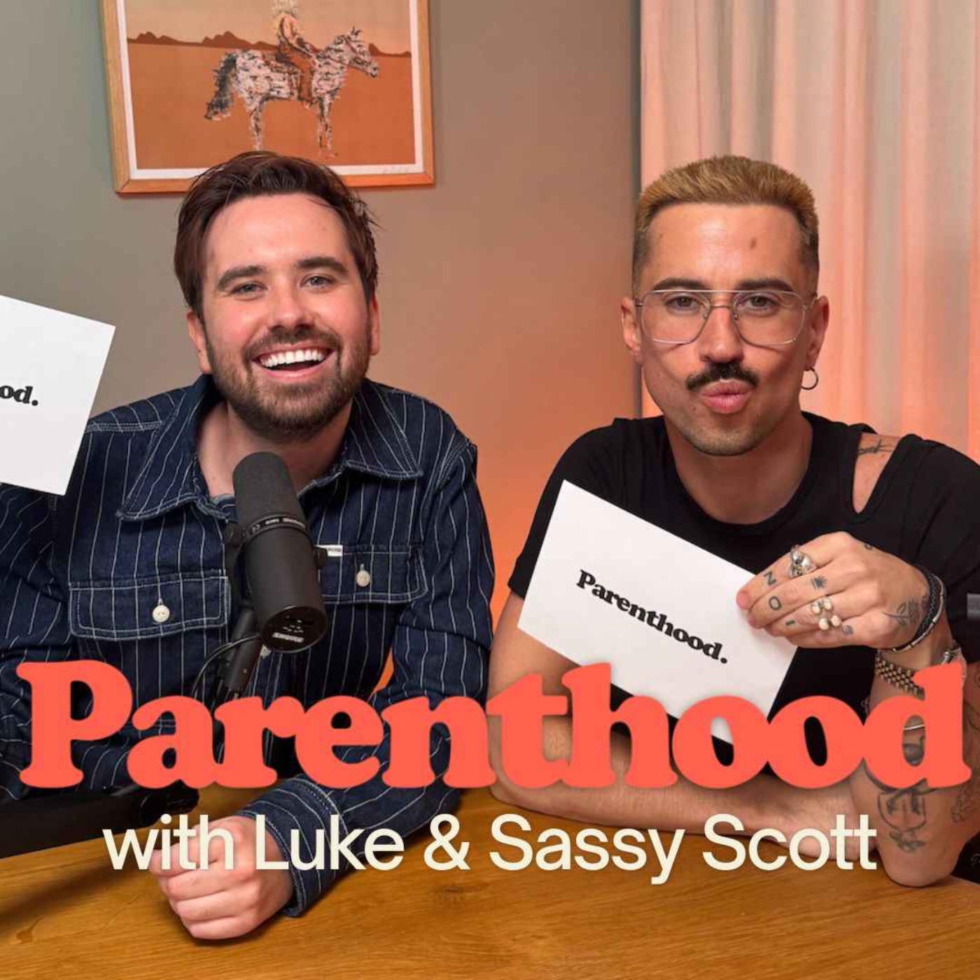 Luke and Sassy Scott O'Halloran beyond the content, surrogacy, parenting twins and all the lessons episode artwork