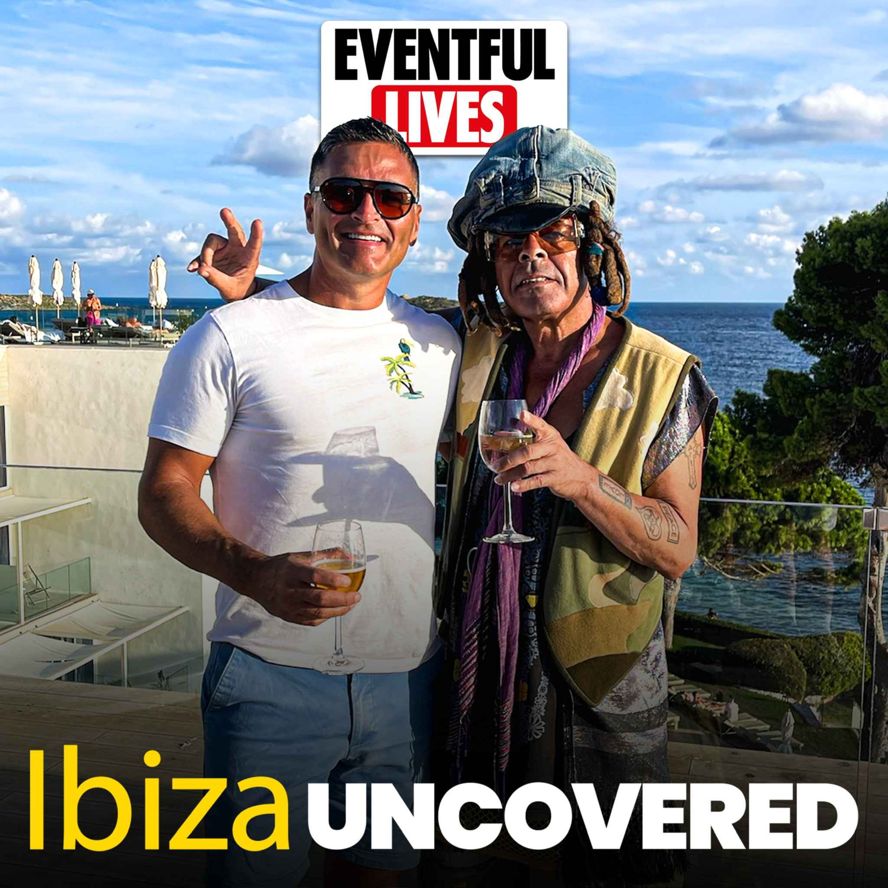 #260. Eventful Lives Podcast Ibiza Tour - Dodge & Team