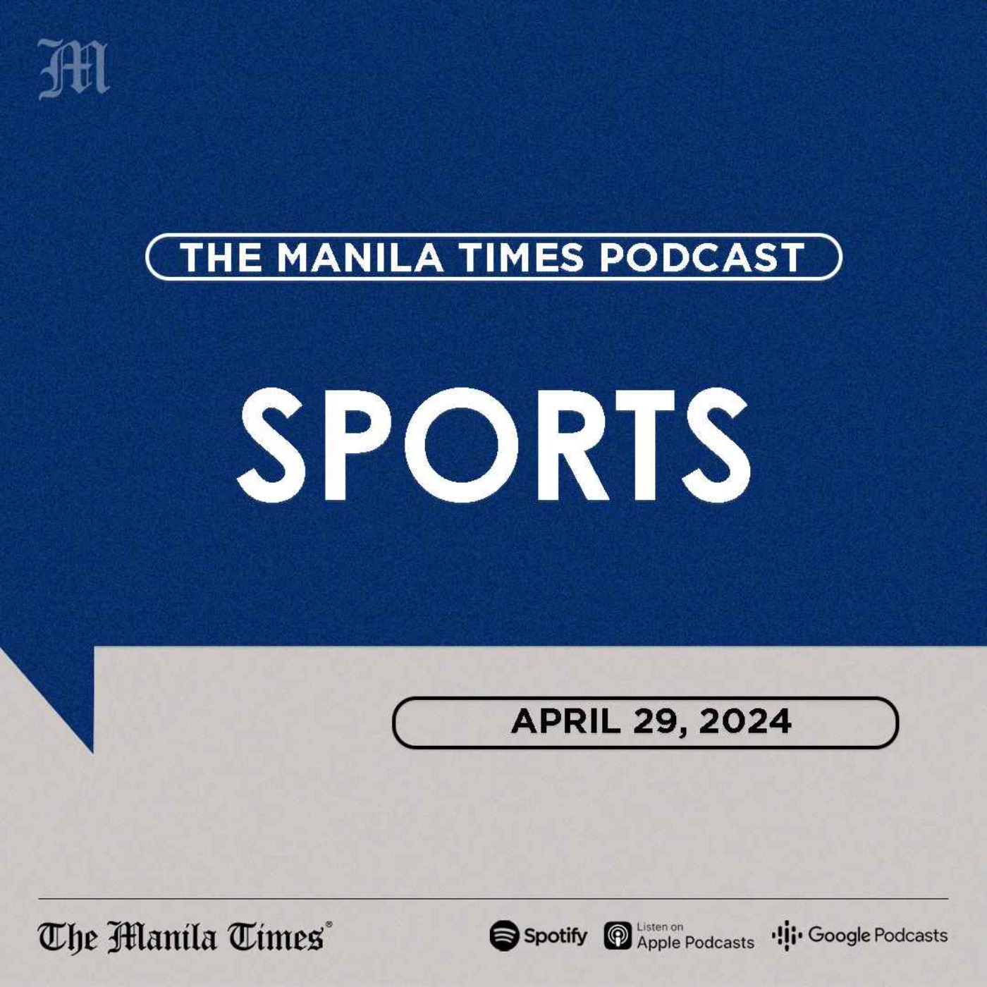 cover art for SPORTS: Pepito: It's our best chance to win | Apr. 29, 2024
