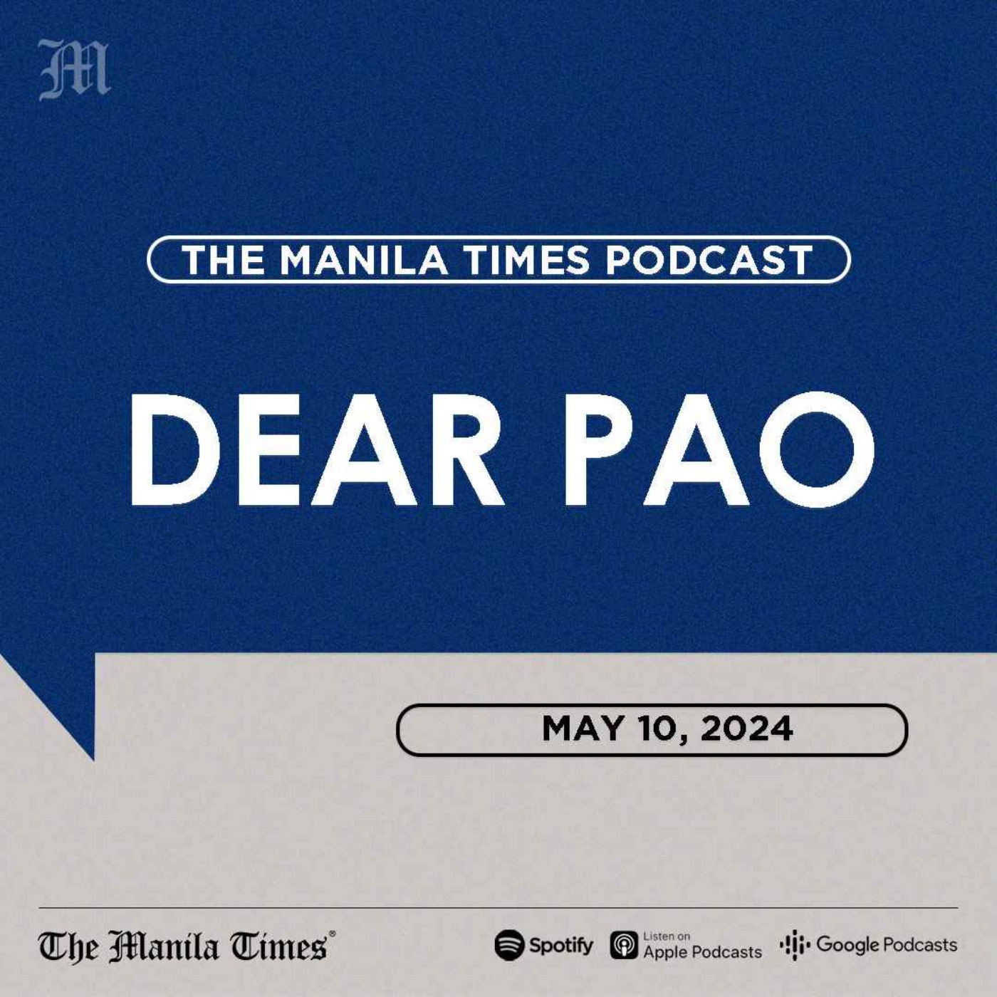 cover art for DEAR PAO: Anti-Fencing Law | May 10, 2024