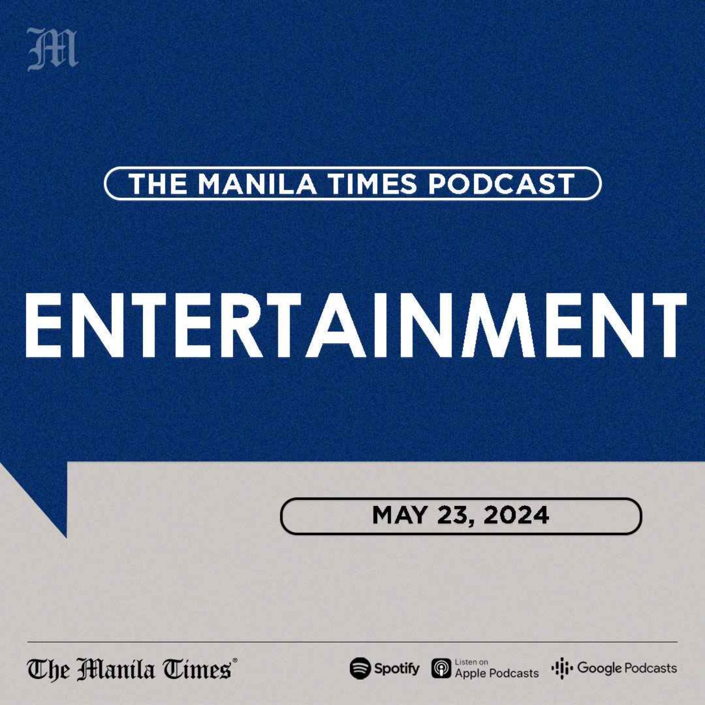 cover art for ENTERTAINMENT: Looking back with gratitude as he blazes ahead | May 23, 2024