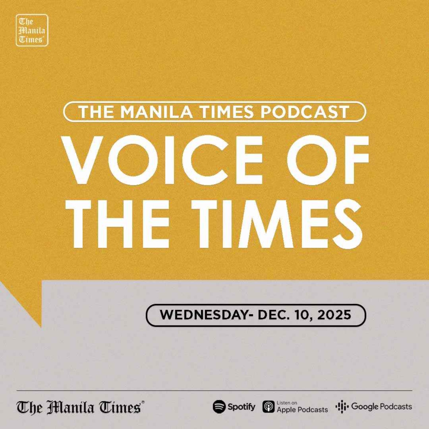 EDITORIAL: Another year, another MMDA failure | Dec. 10, 2025 EDITORIAL: Another year, another MMDA failure | Dec. 10, 2025