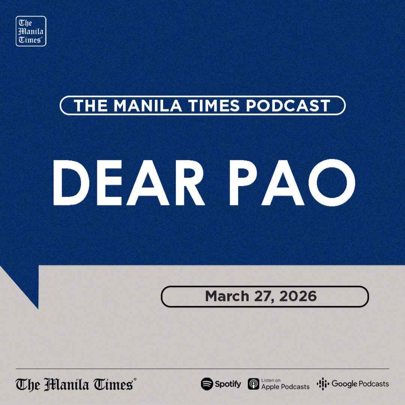 DEAR PAO: Love is not a license for lust | Mar 27, 2026