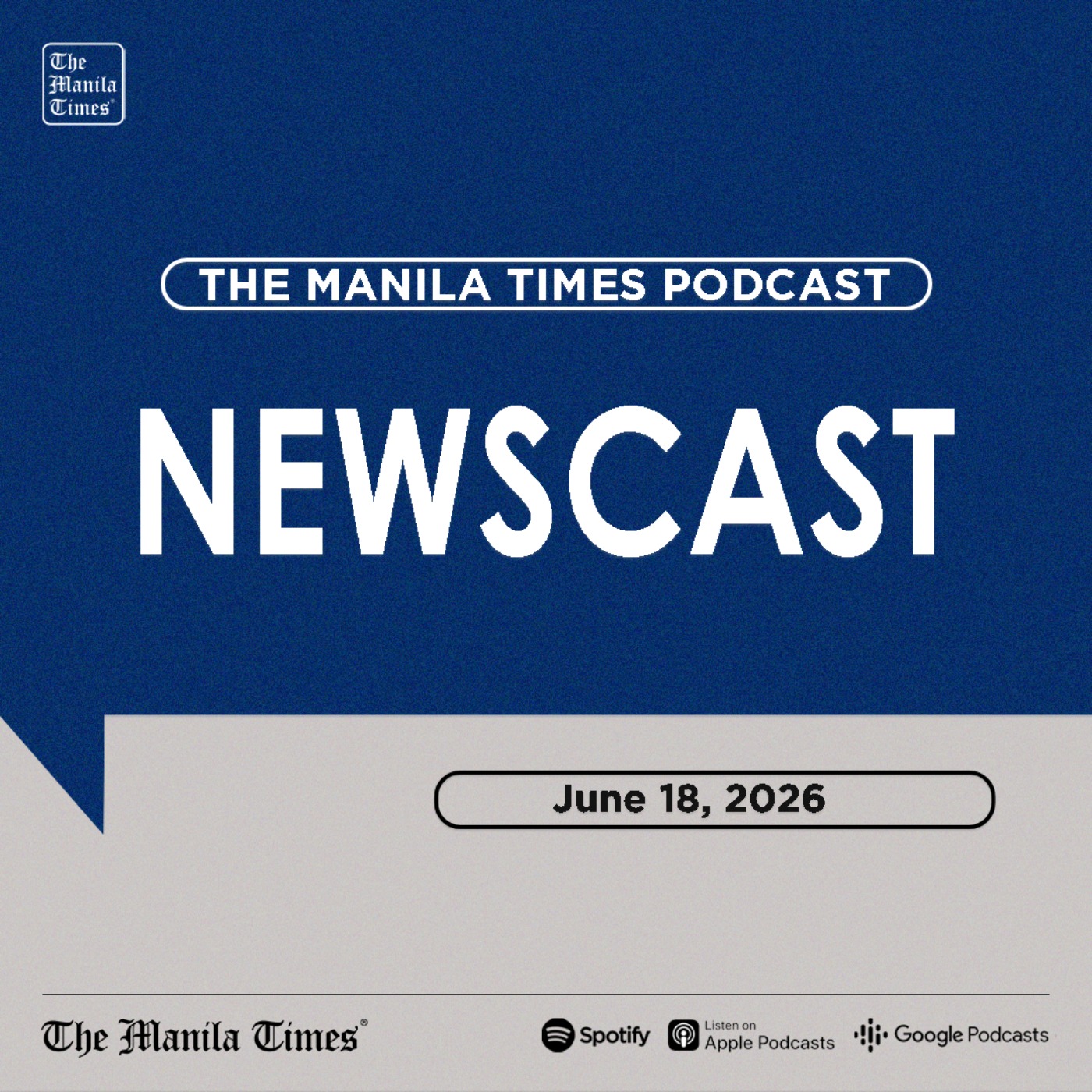 The Manila Times Newscast | June 18, 2026 episode artwork