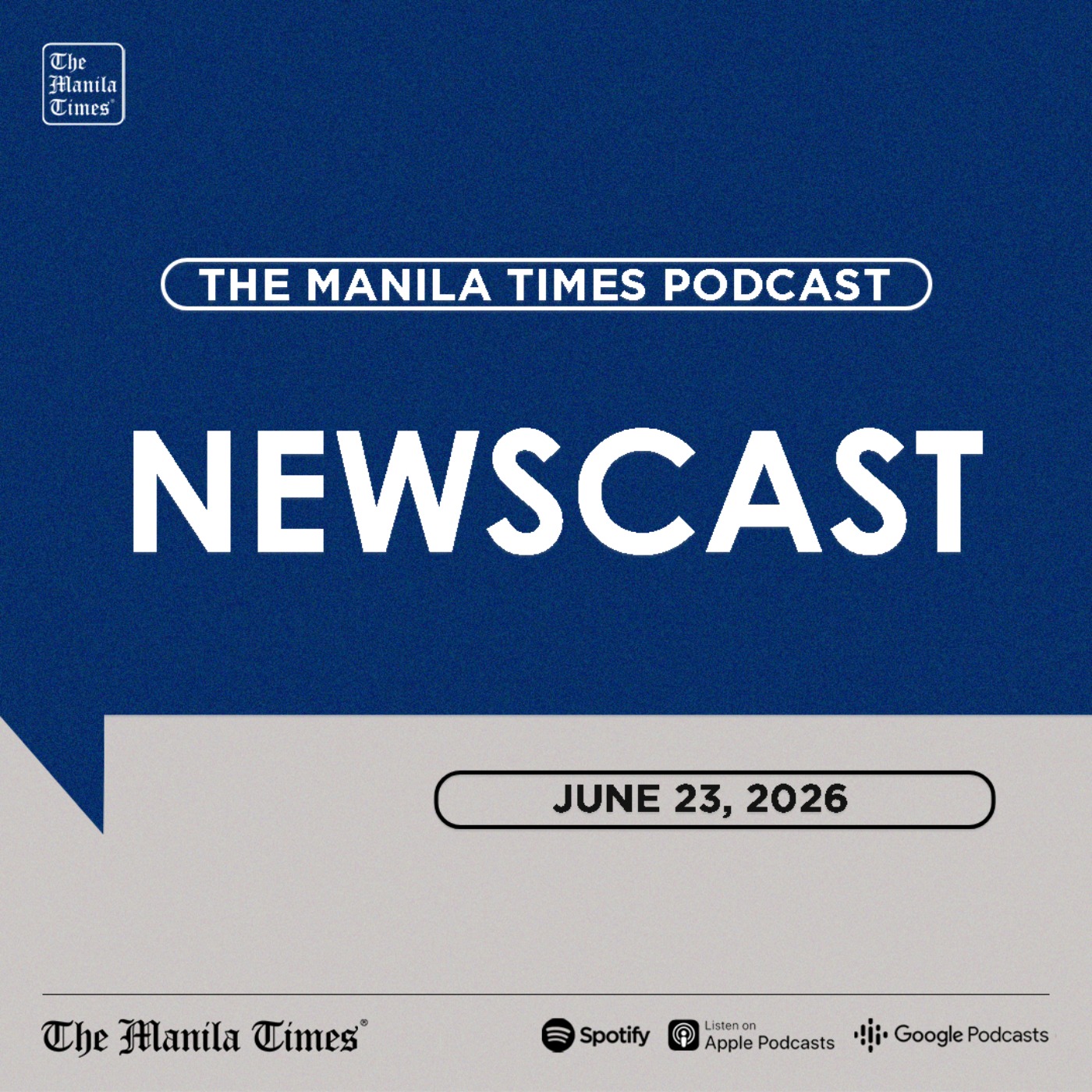 The Manila Times Newscast | June 23, 2026 episode artwork