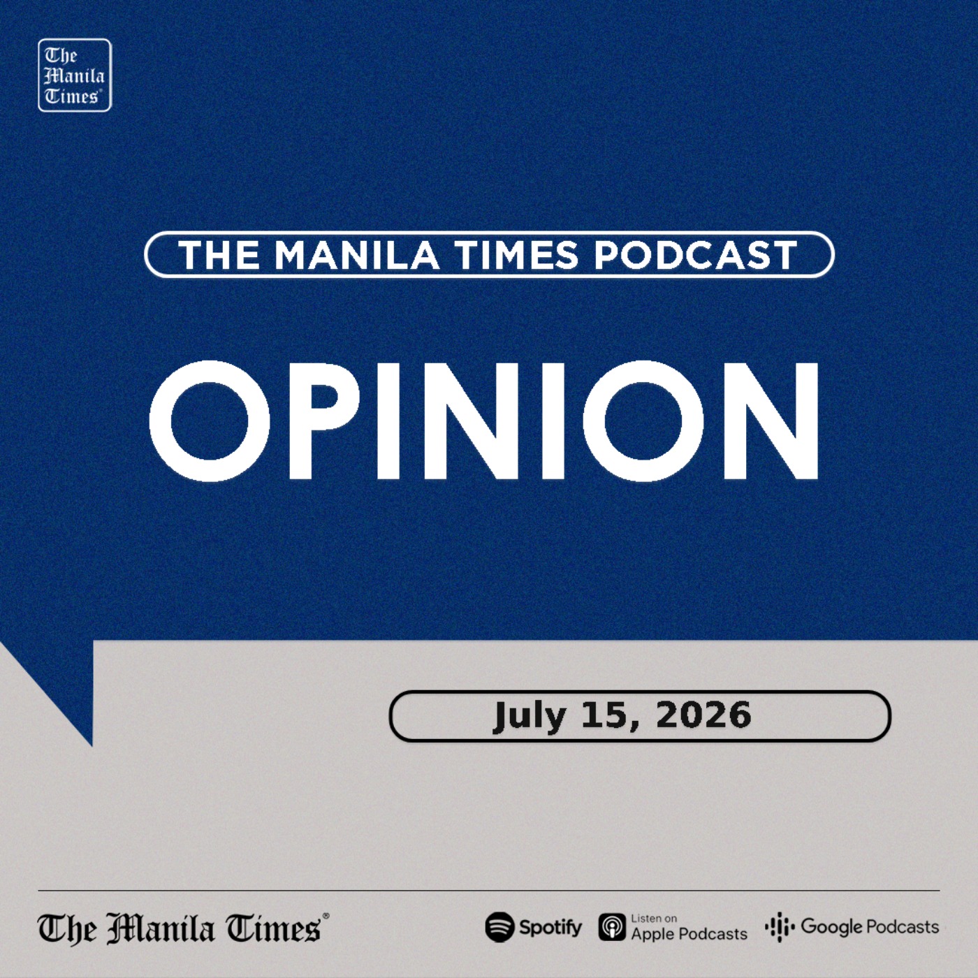 OPINION: Simplifying the process! | July 15, 2026 episode artwork