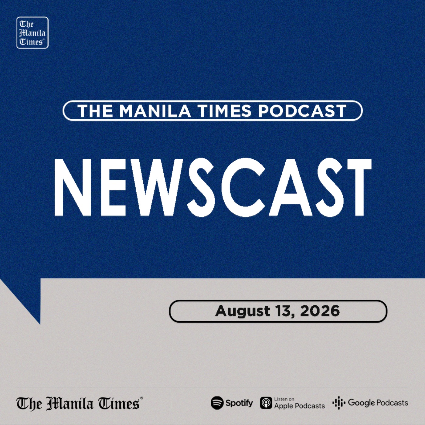 The Manila Times Newscast | August 13, 2026