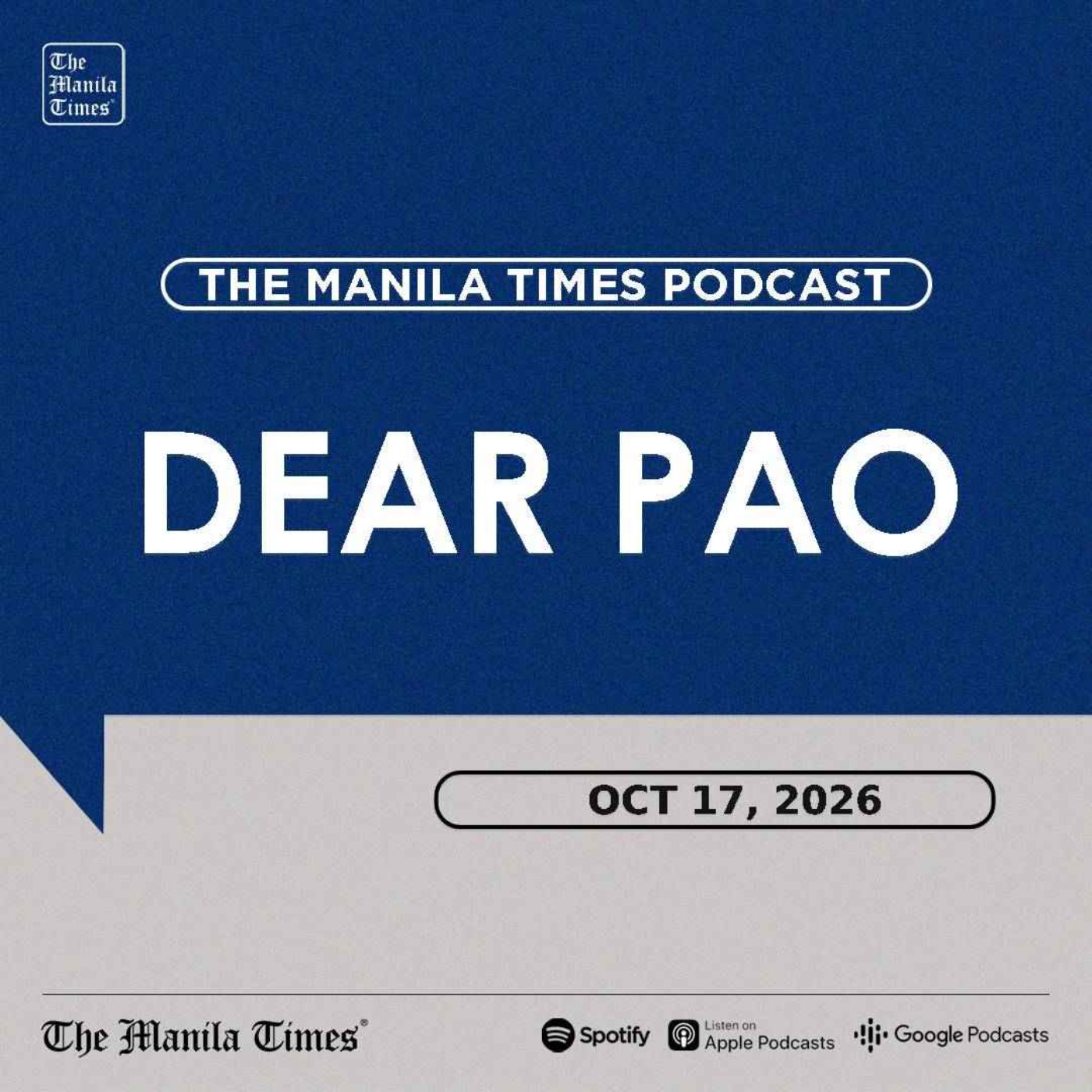 DEAR PAO: People’s right to a balanced and healthful ecology| October 17, 2026