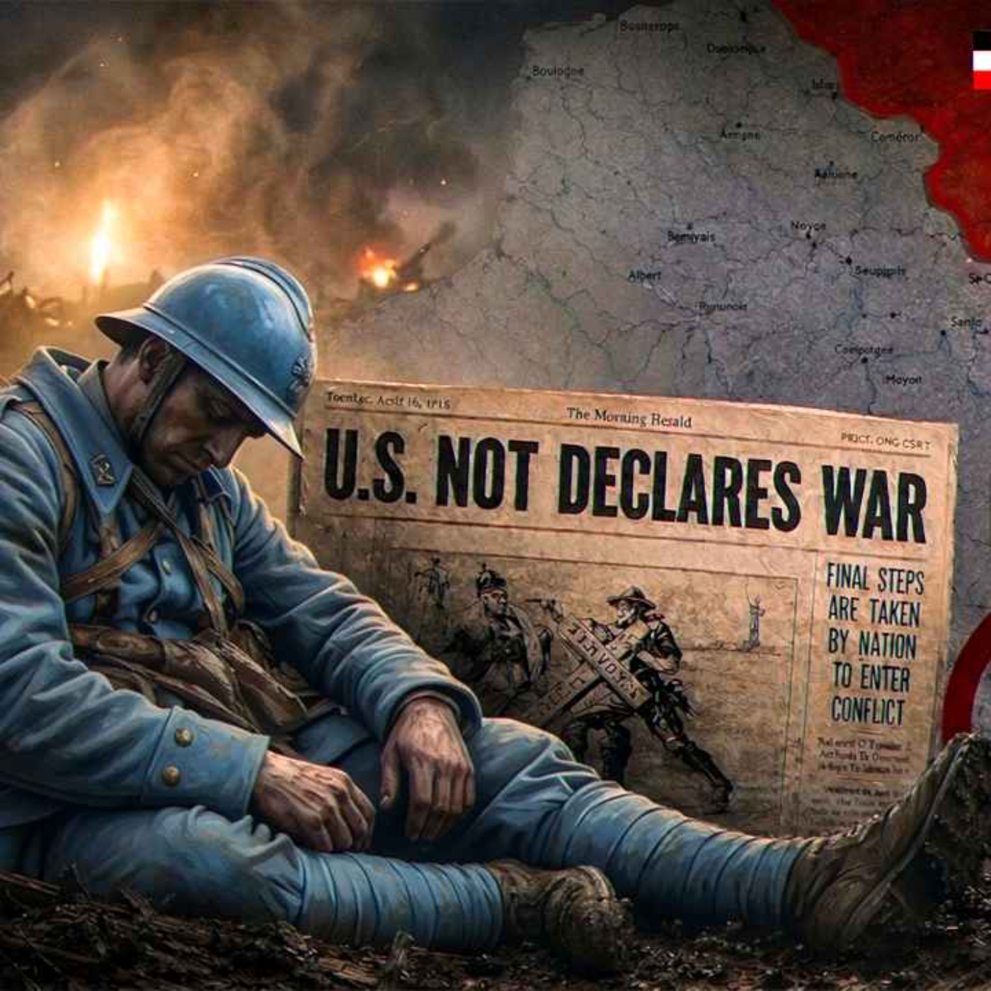Et si les USA n’étaient pas entrés en guerre en 1917 ?
