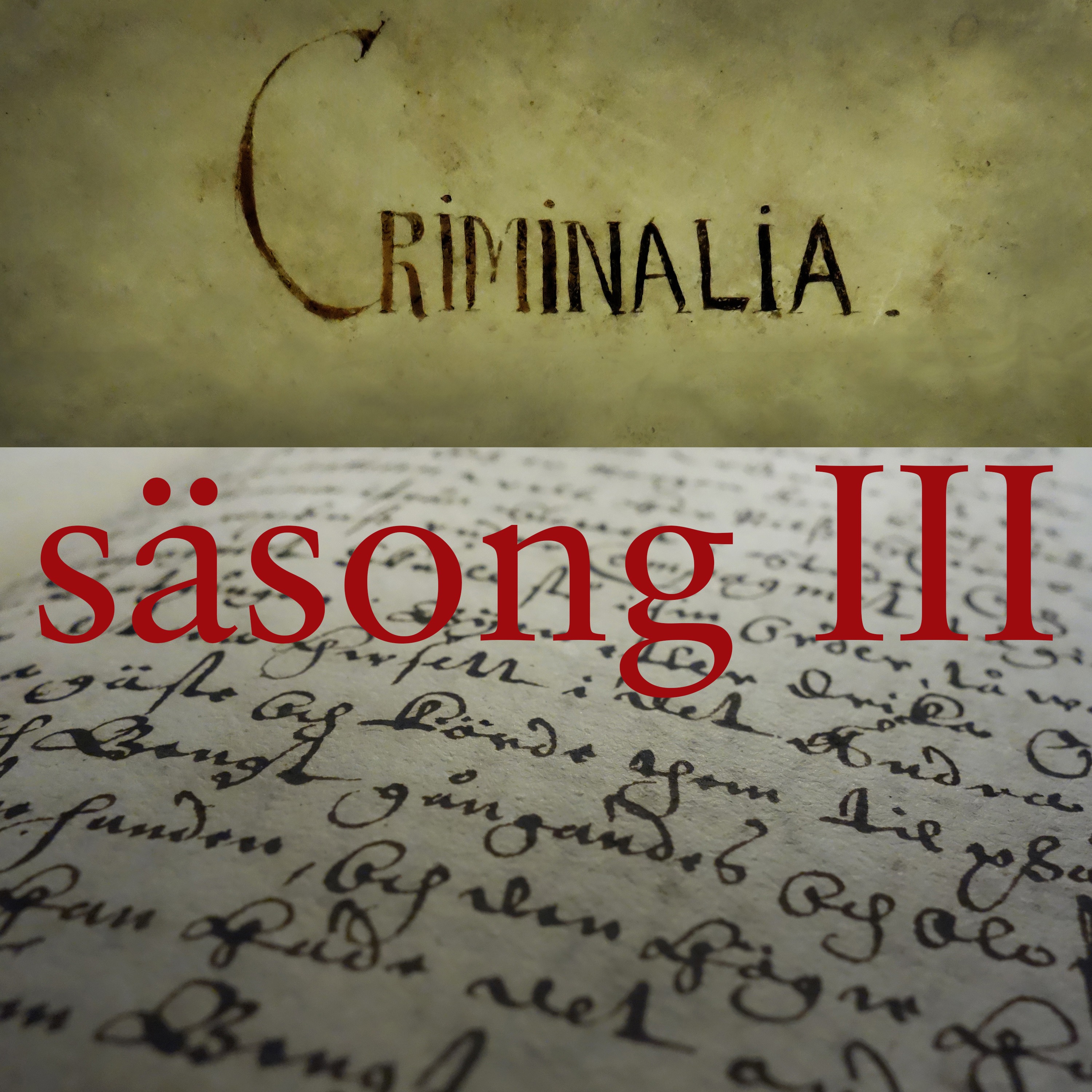 Criminalia på 1600-talet