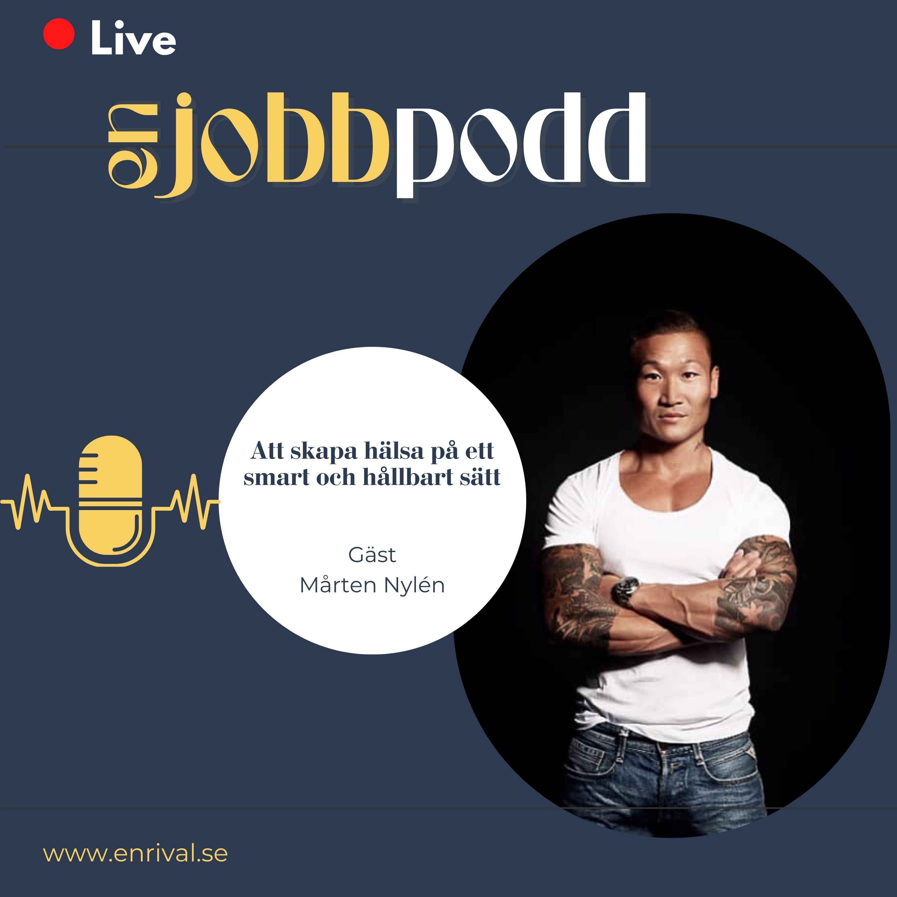 106. Jobbpodden gästas av Mårten Nylén