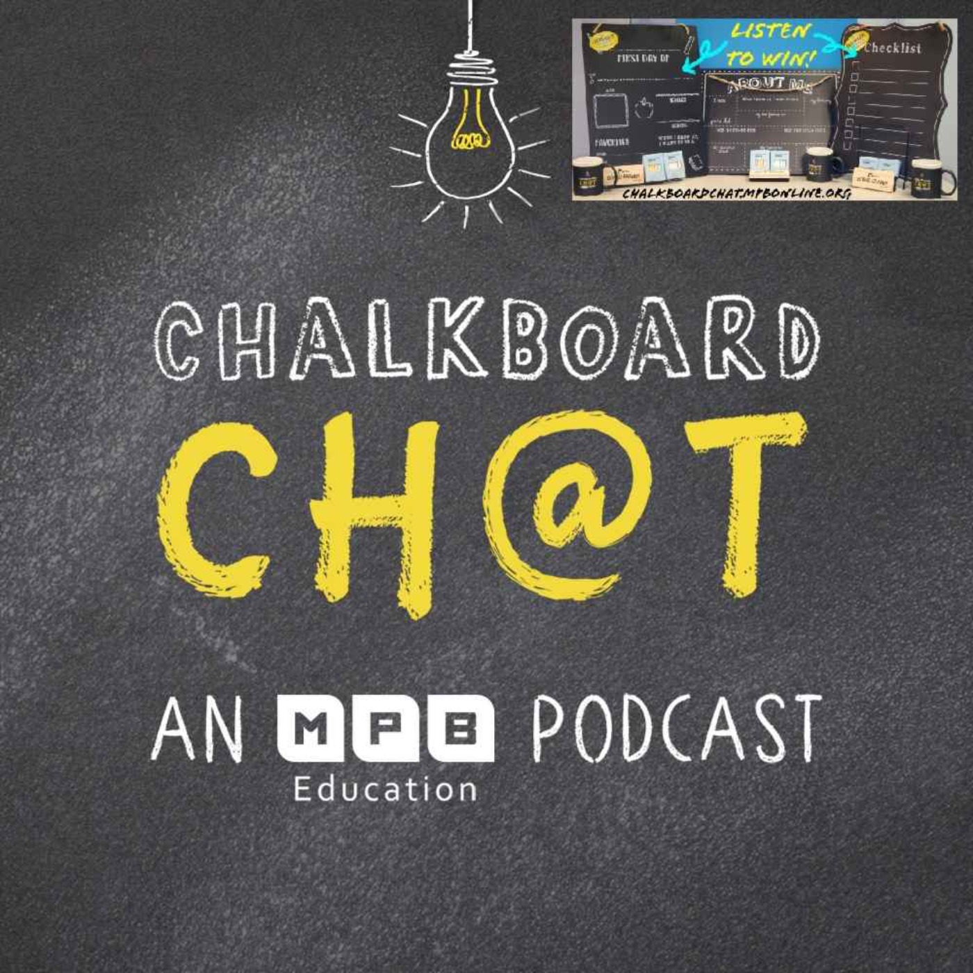 cover art for Chalkboard Ch@t Listen To Win Giveaway! 