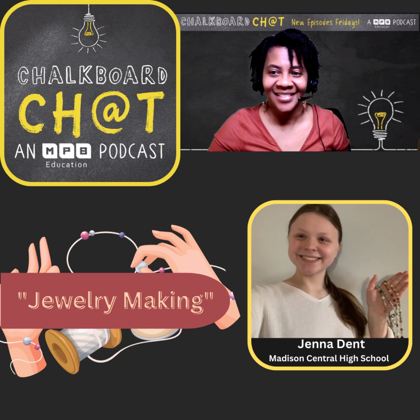 cover art for Slate Session 407: Jenna Dent - Jewelry Making