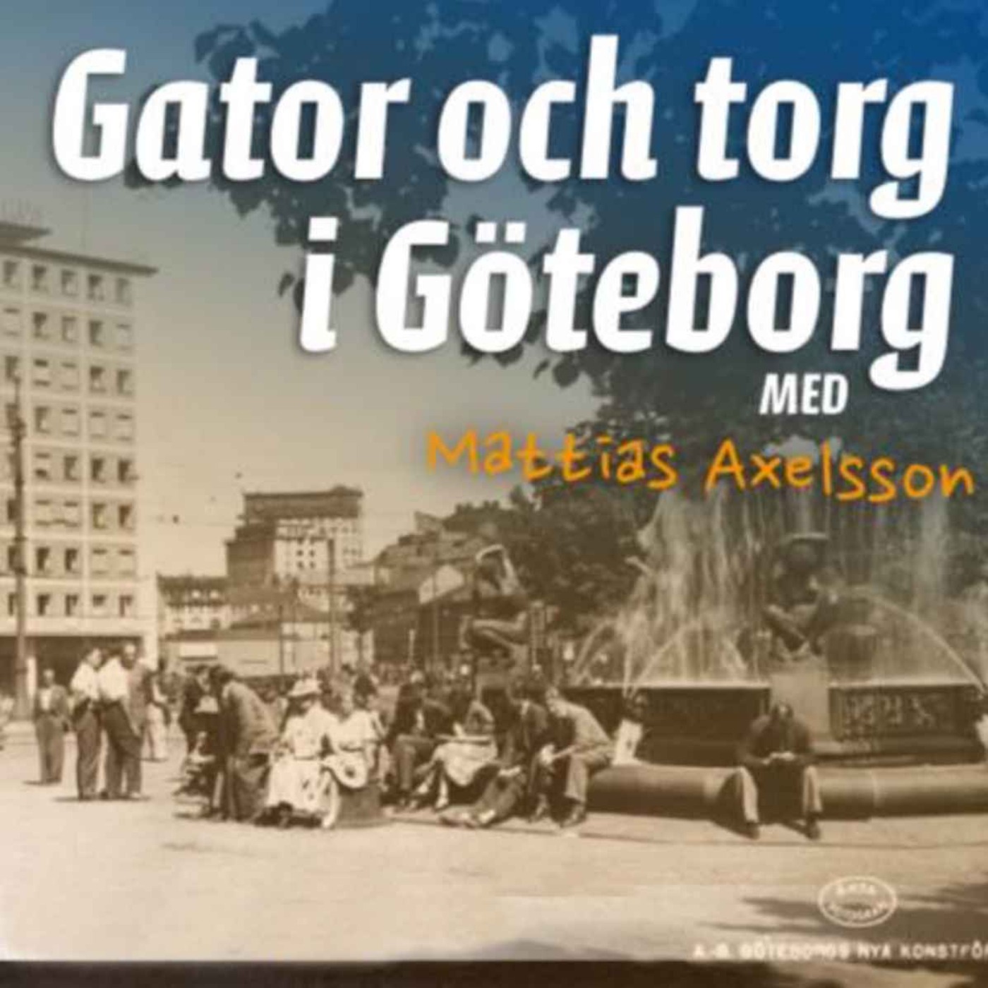 Gator och torg i Göteborg