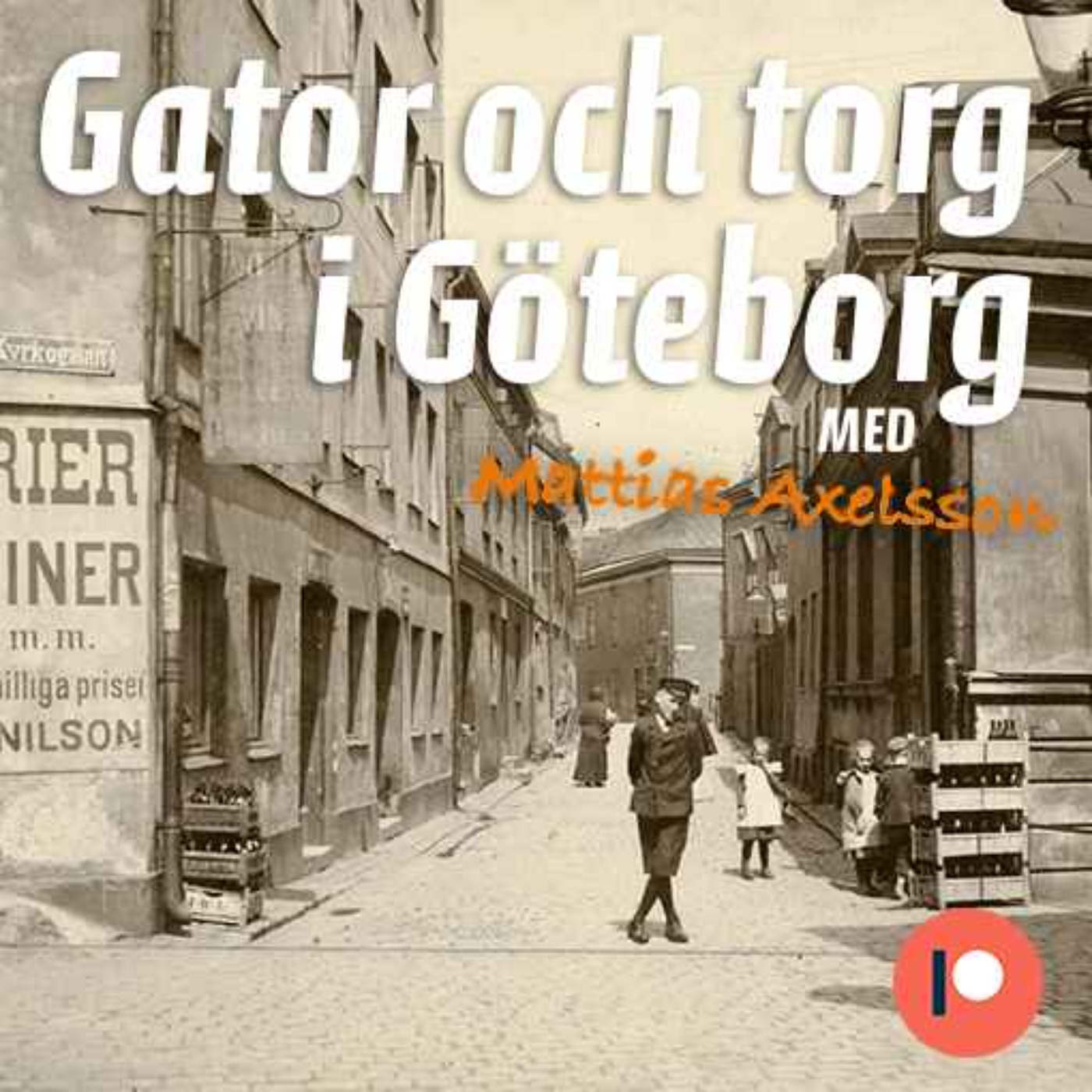 Gator och torg i Göteborg