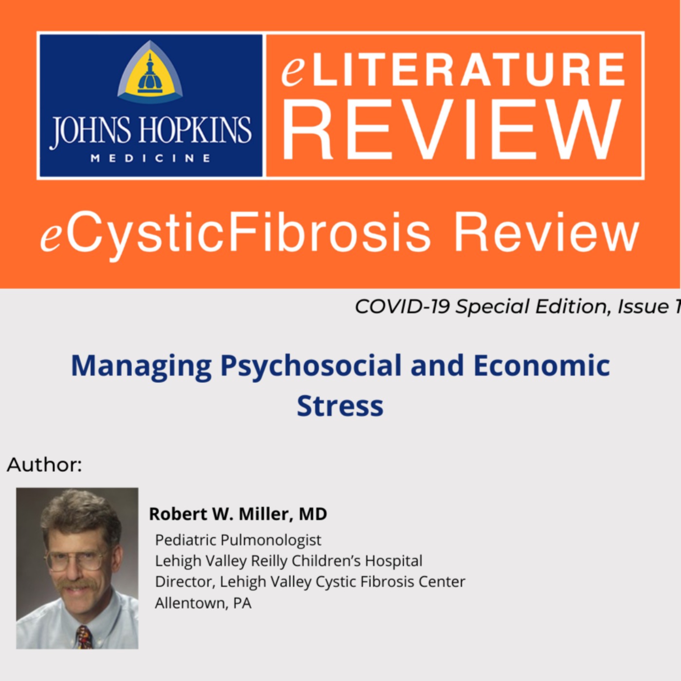 cover art for Managing Psychosocial and Economic Stress