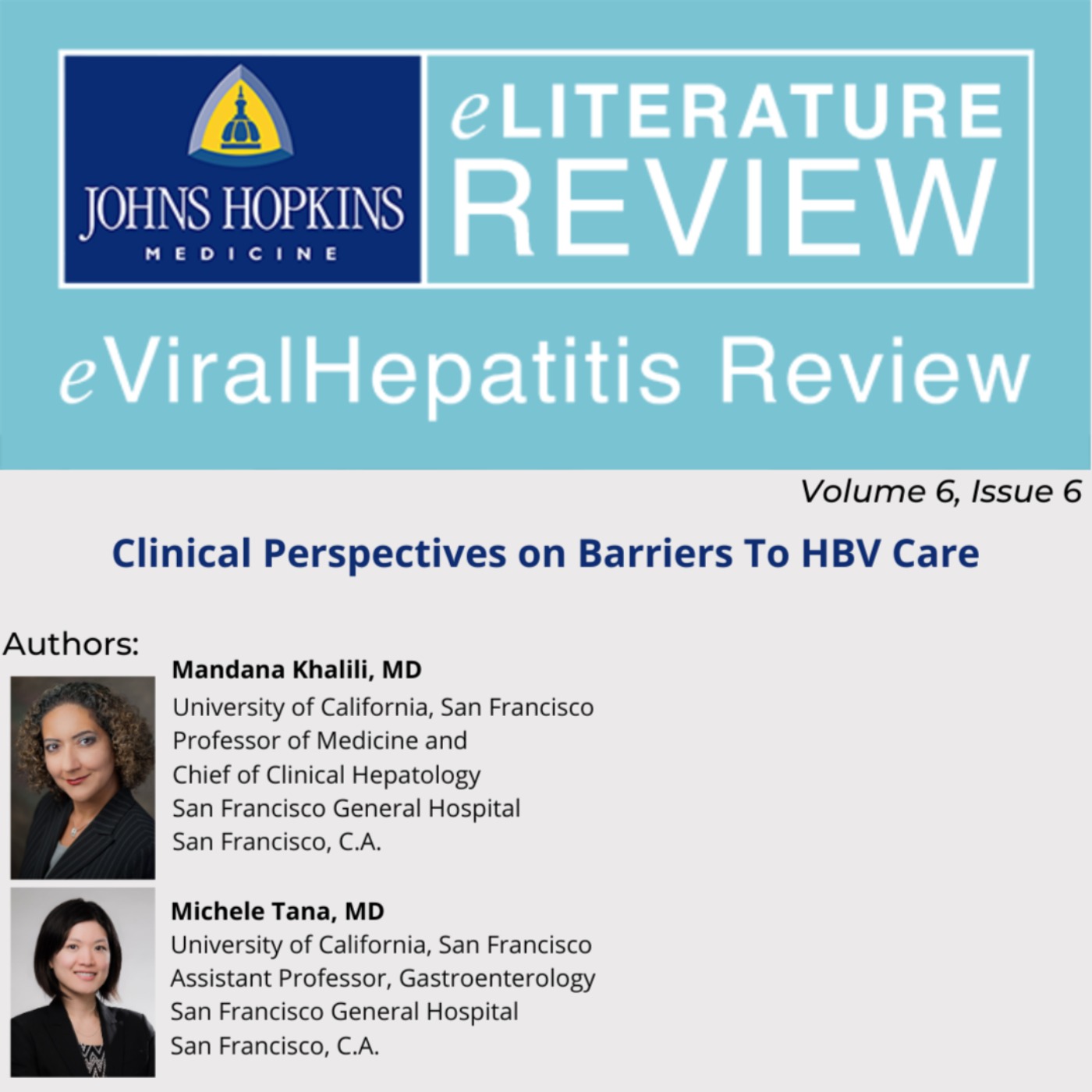 cover art for Clinical Perspectives on Barriers To HBV Care