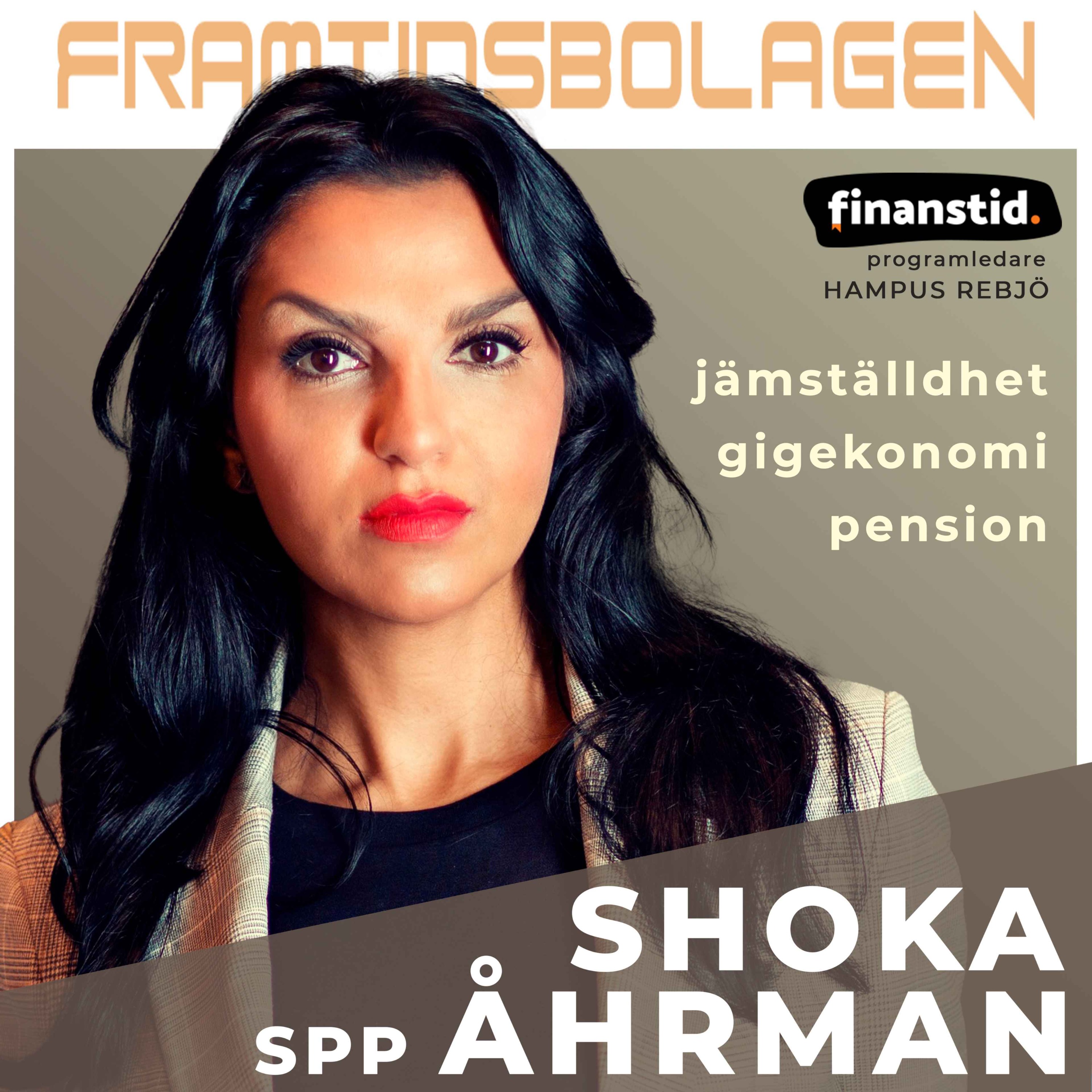 cover art for Pension, Jämställdhet & Gigekonomi - SPP, Shoka Åhrman