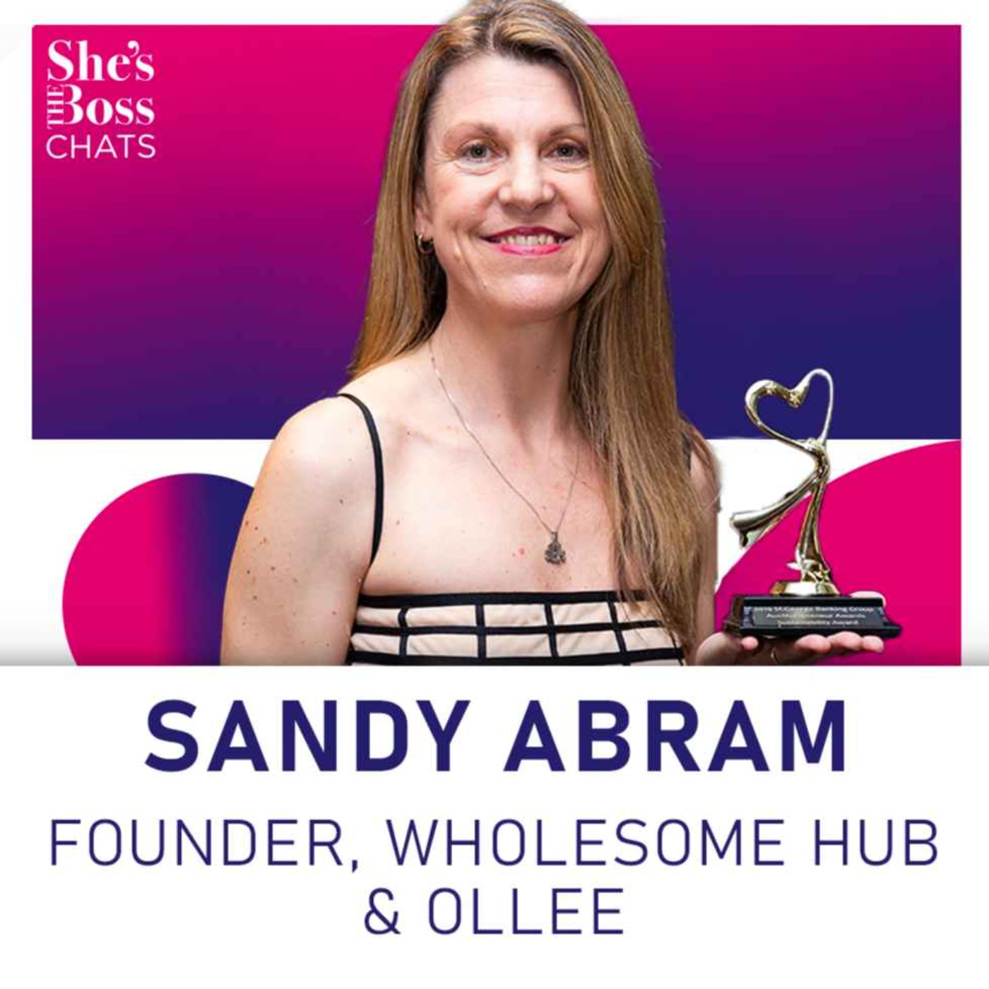 cover art for Sandy Abram - Founder,  Wholesome Hub & Ollee