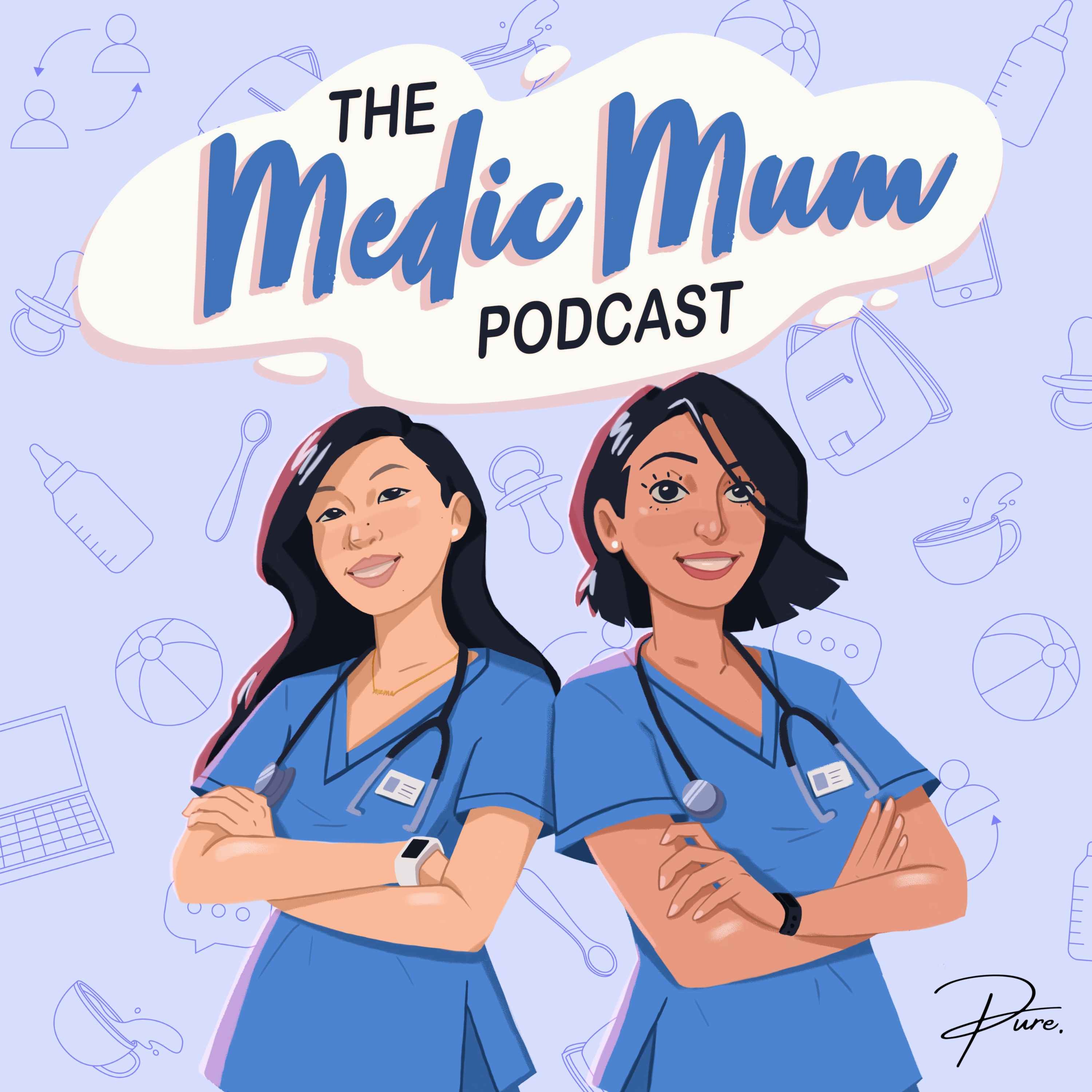 The Medic Mum Podcast Album Art