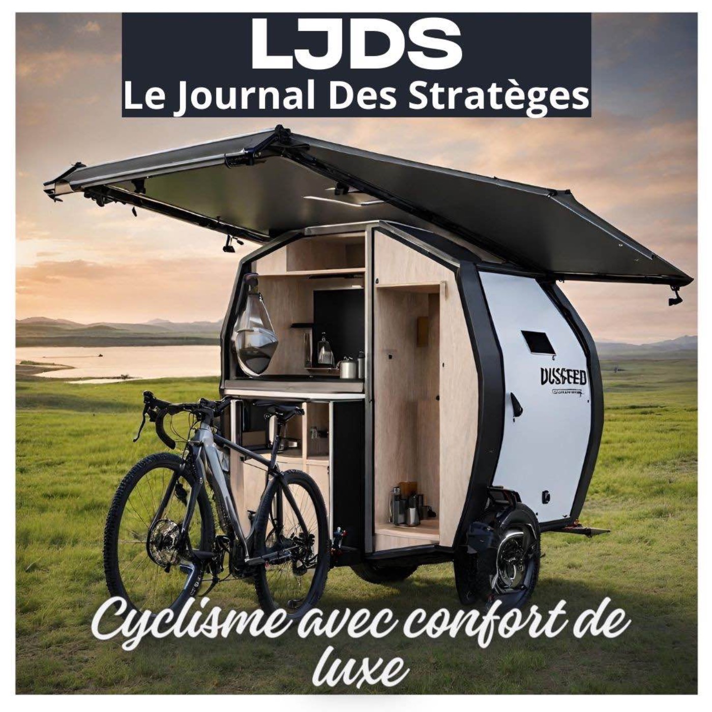 cover of episode 🚲Le Camping à Vélo n'a Jamais Été Aussi Luxueux : La Remorque de Dusenspeed #velo #camping #voyage #vacance #vanlife #remorque #Dusenspeed
