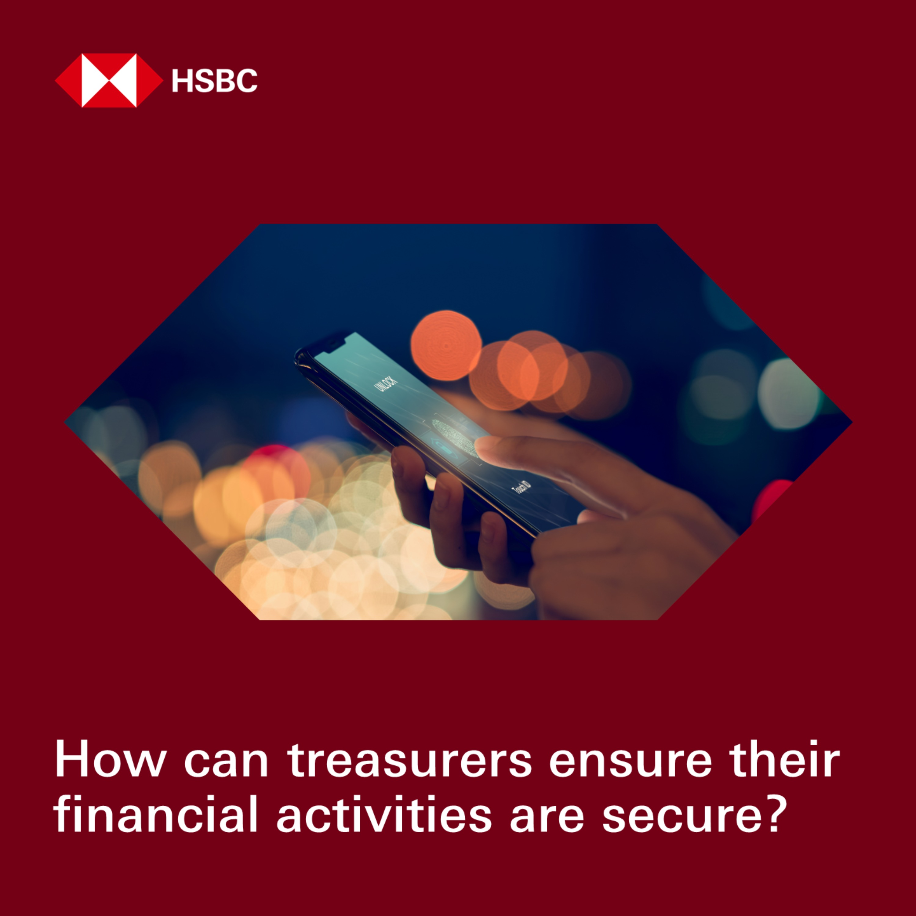 How can treasurers ensure their financial activities are secure?