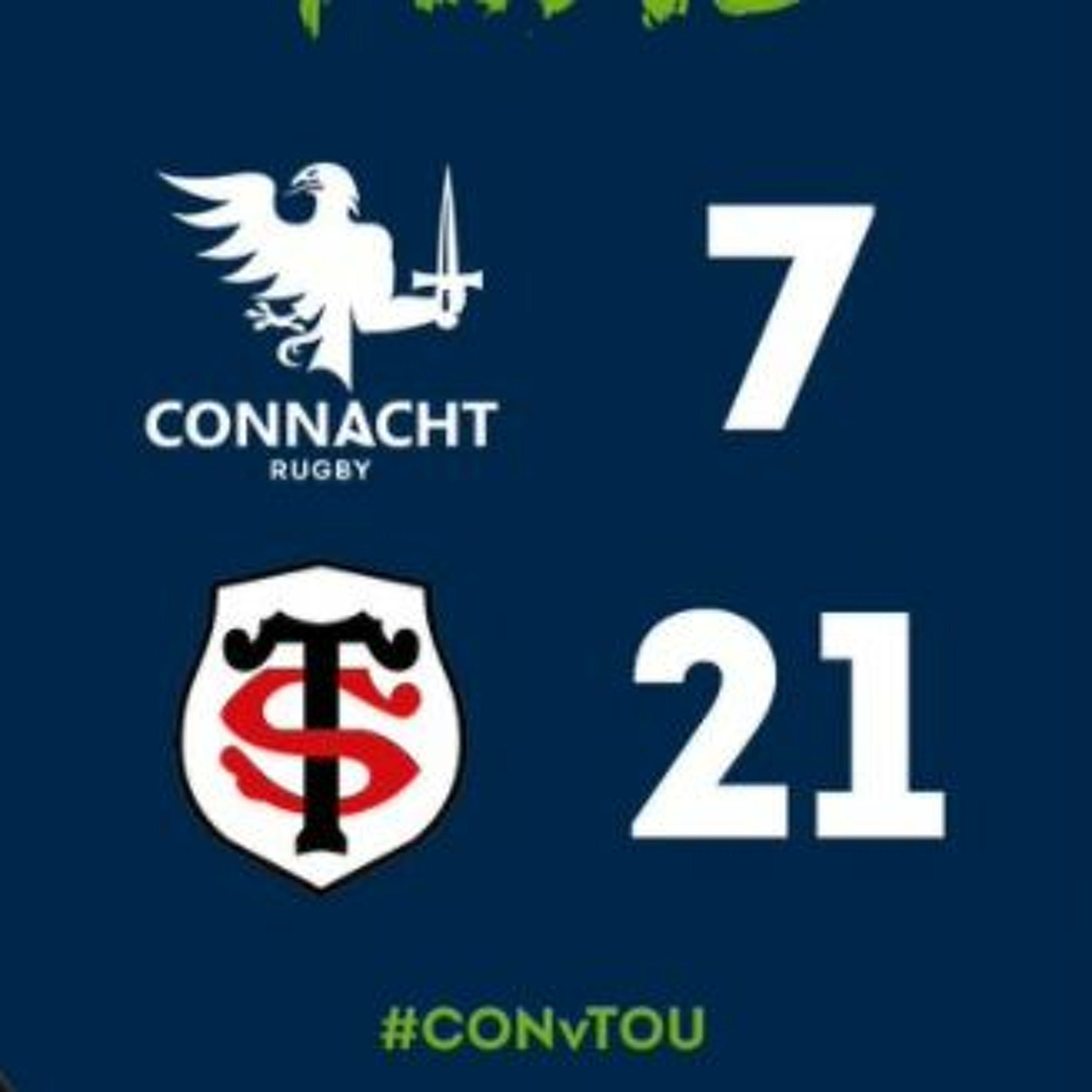 Toulouse home review - Craggy Rugby podcast Connacht coverage S5E28