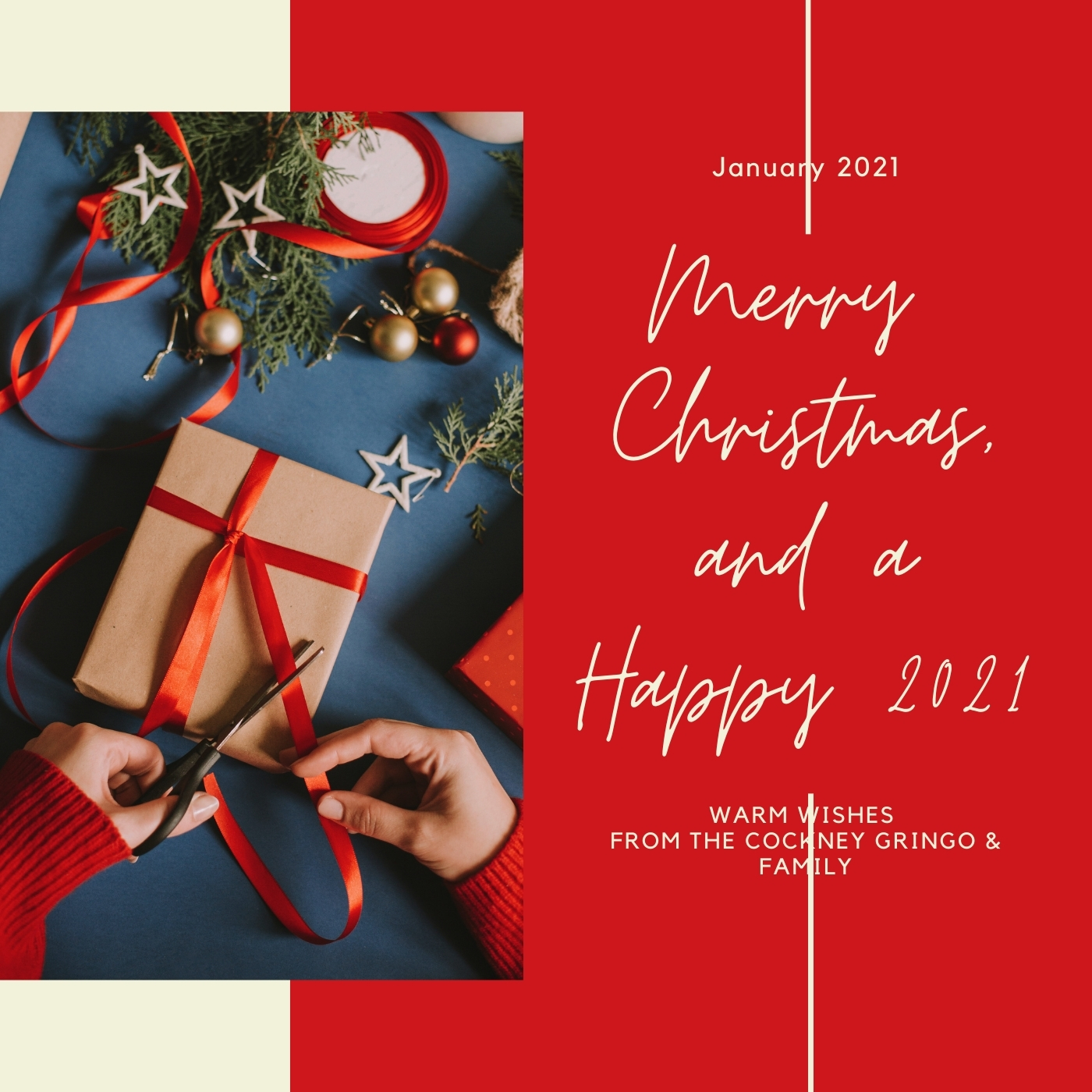 Happy New Year - Christmas Traditions