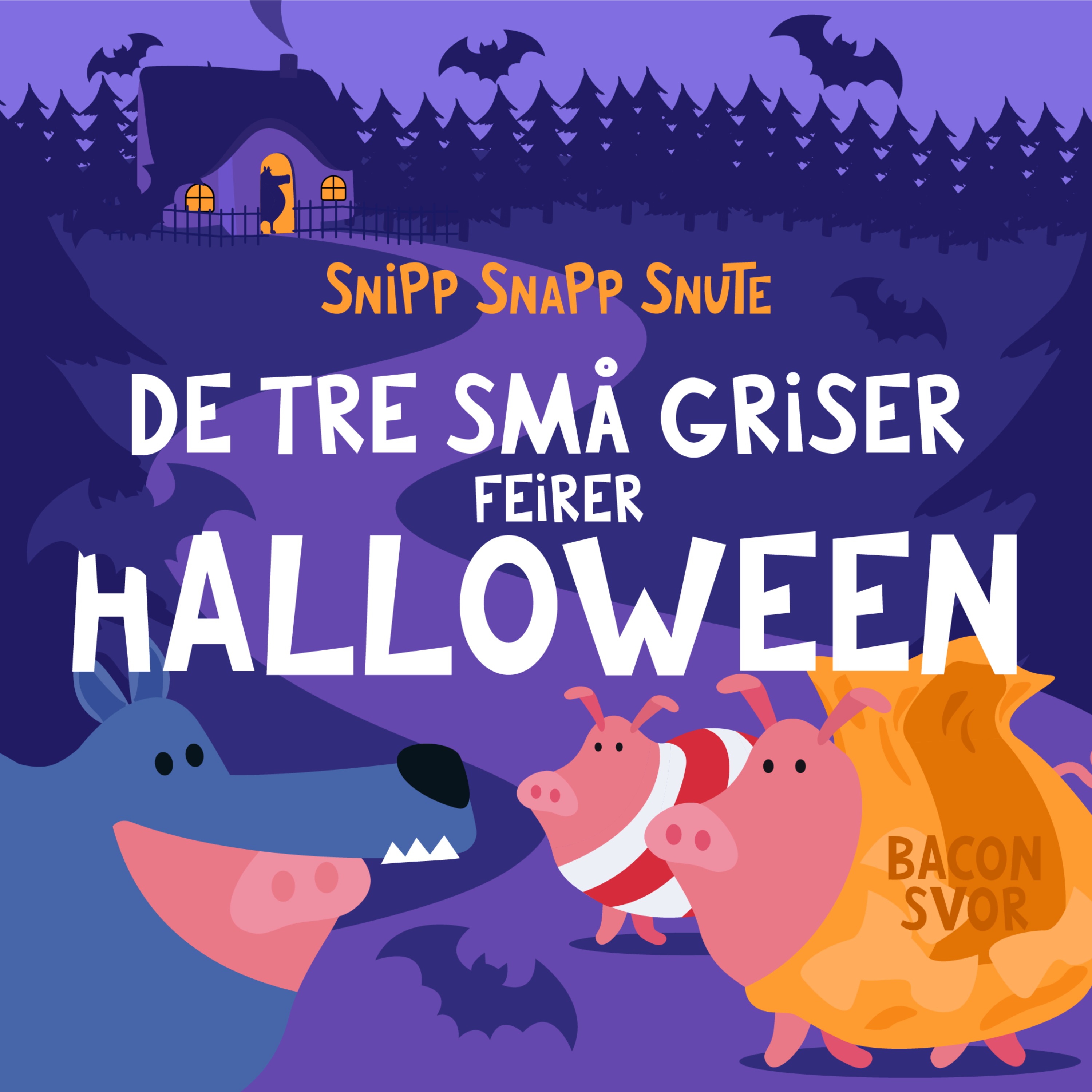 SNUTEORIGINAL: De Tre Små Griser feirer Halloween