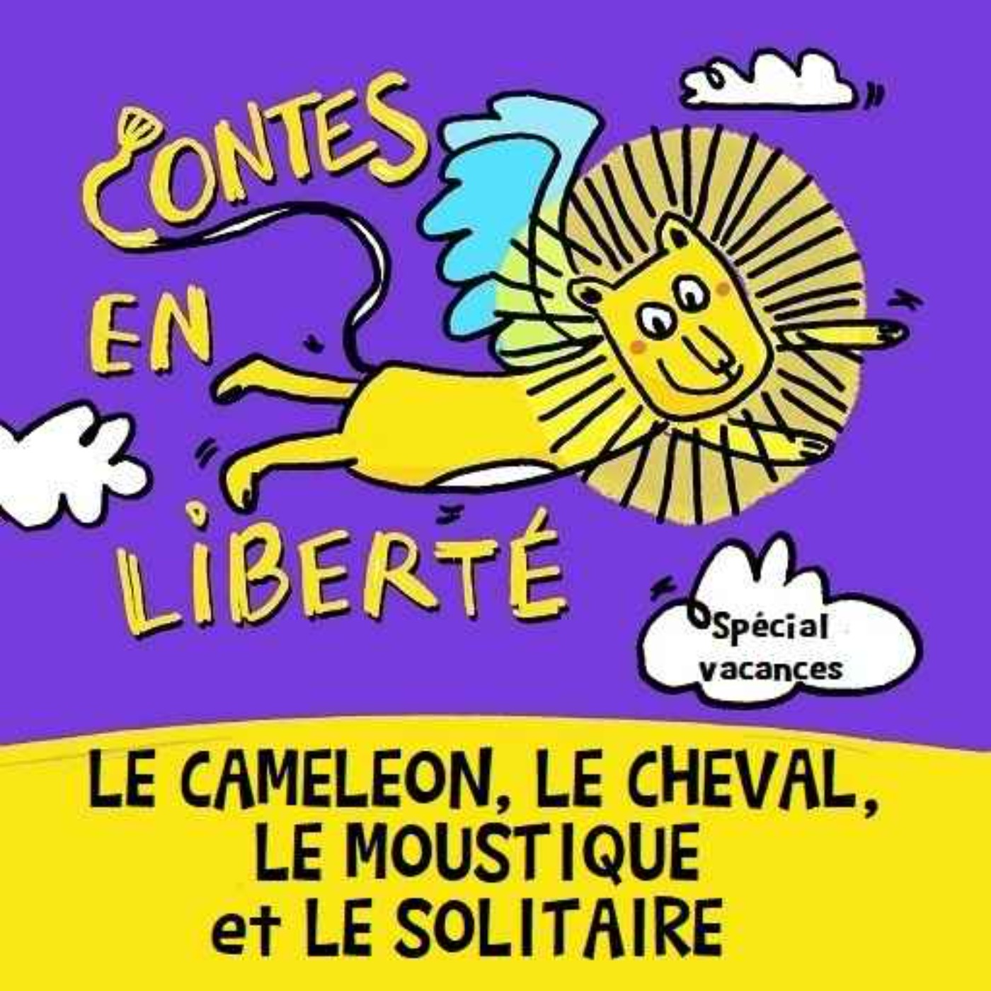 Le caméléon, le cheval, le moustique et le solitaire SV