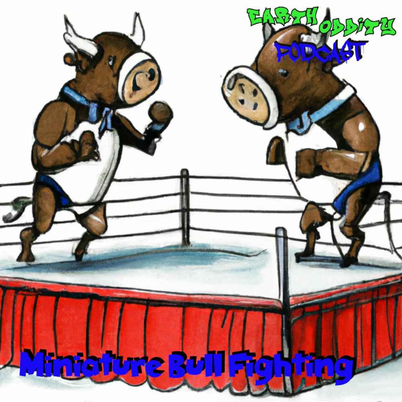 cover art for Earth Oddity 263: Miniature Bull Fighting