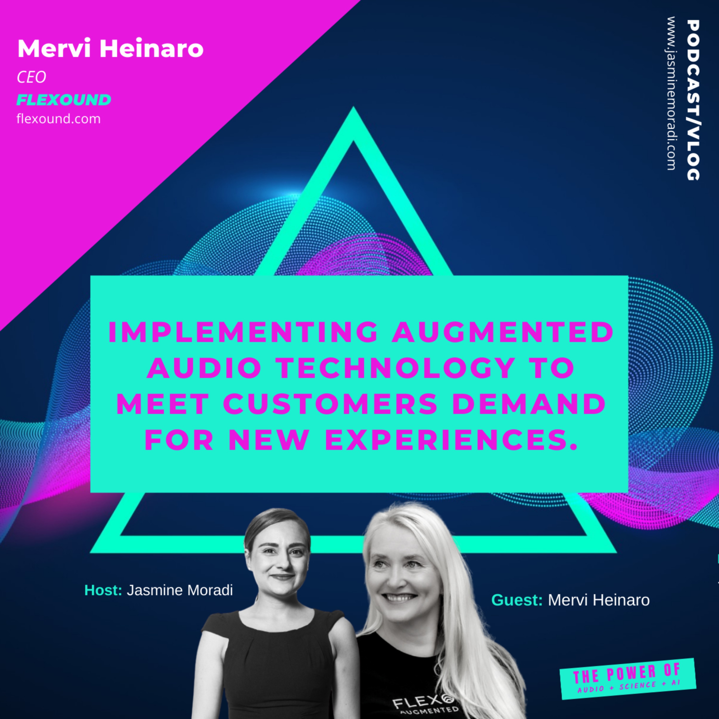 22.3 Soundbite | Asian cinema companies are in the front edge implementing augmented audio technology to meet customer demand for new experiences. | Mervi Heinaro, CEO at FLEXOUND