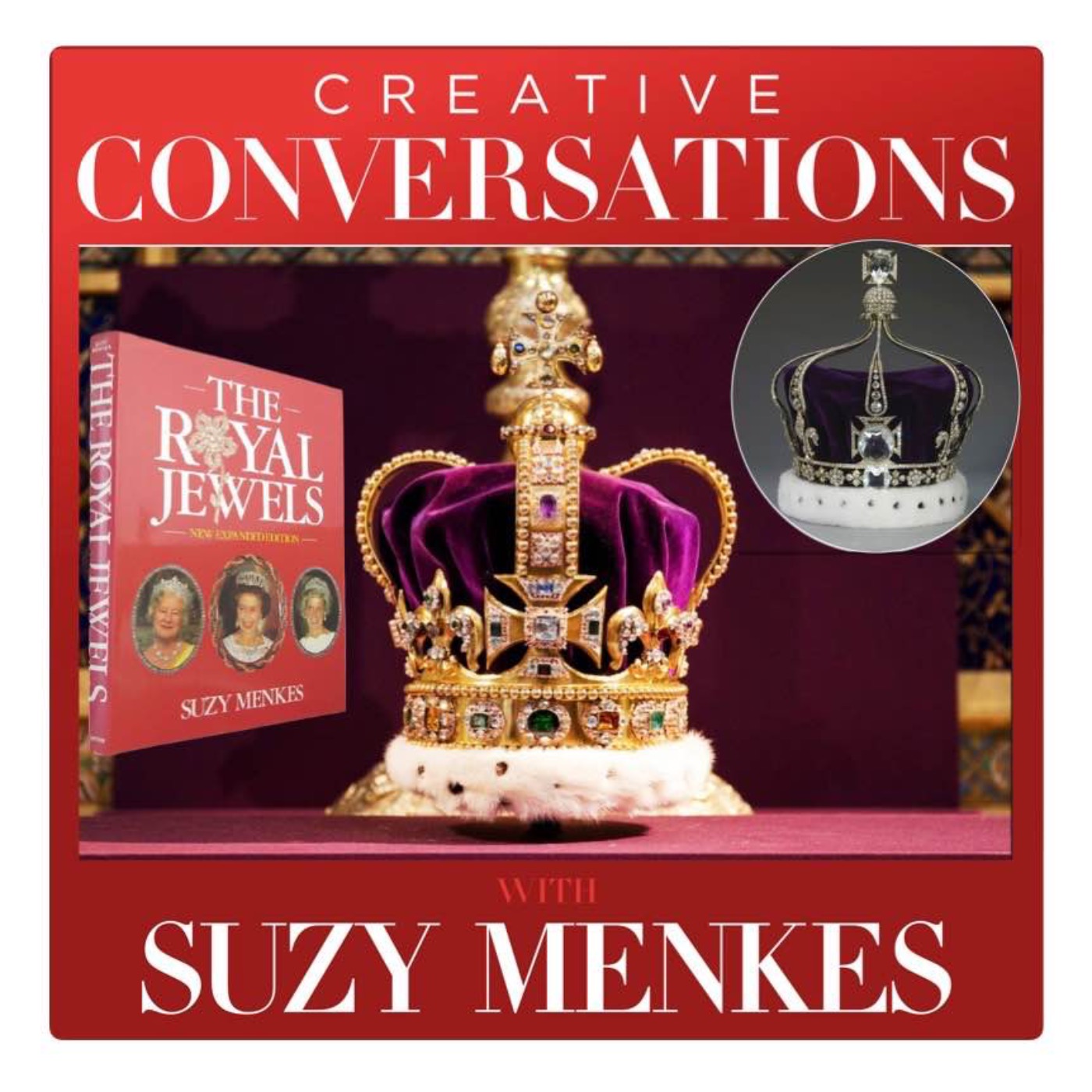 cover art for SUZY ON "IF JEWELS COULD TALK WITH CAROL WOOLTON" - THE ROYAL JEWELS