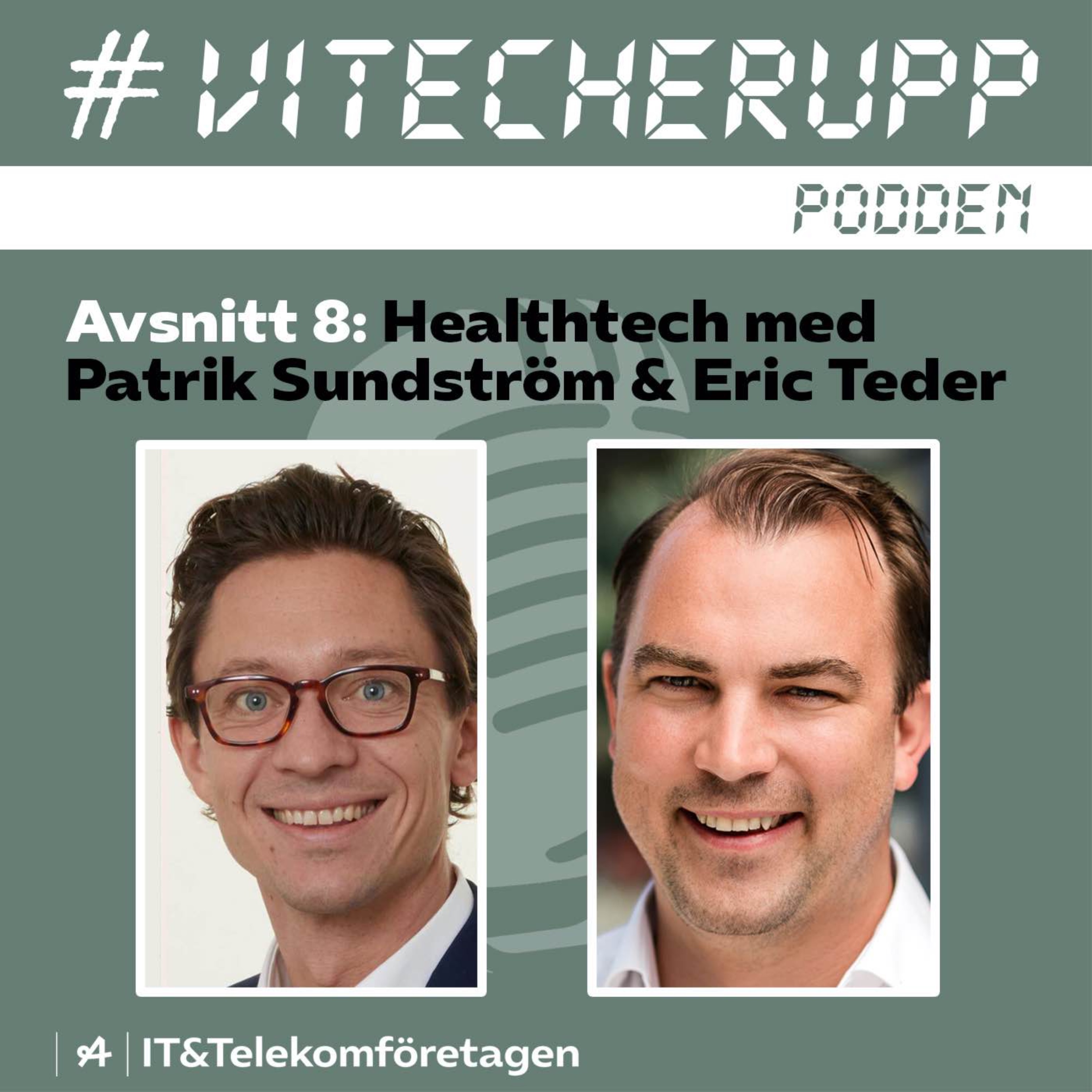cover art for Healthtech med Patrik Sundström och Eric Teder