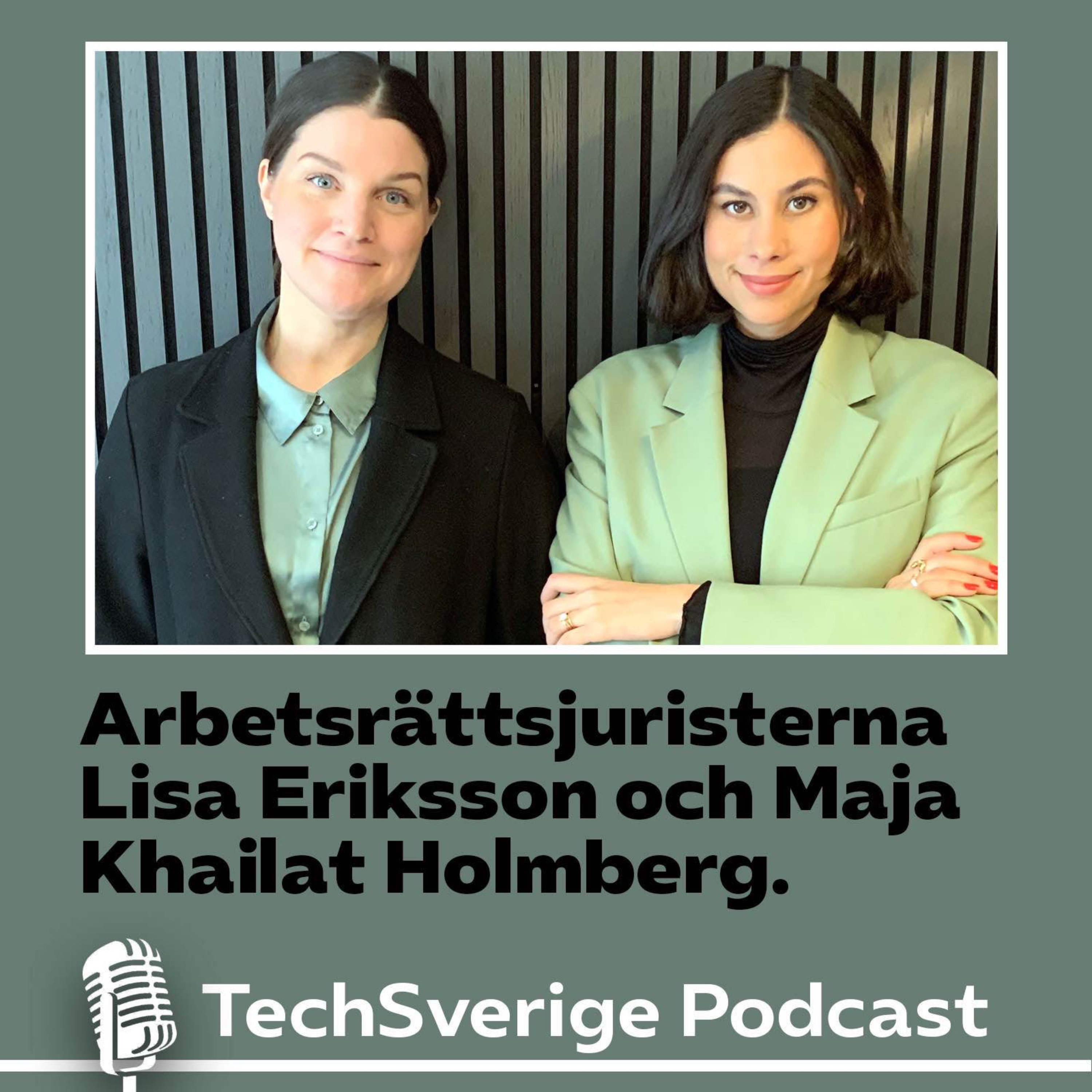 cover art for Arbetsrättsjuristerna Lisa Eriksson och Maja Khailat Holmberg 