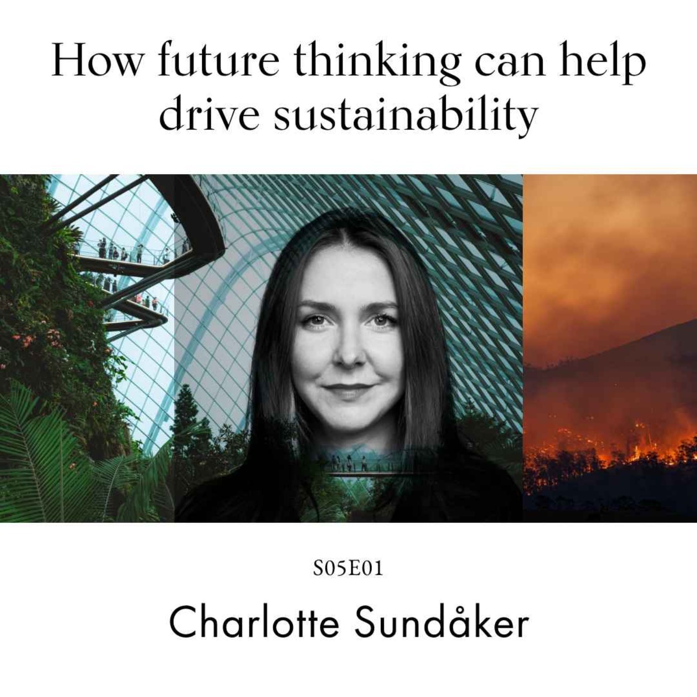 cover art for How future thinking can help drive sustainability (with Charlotte Sundåker)