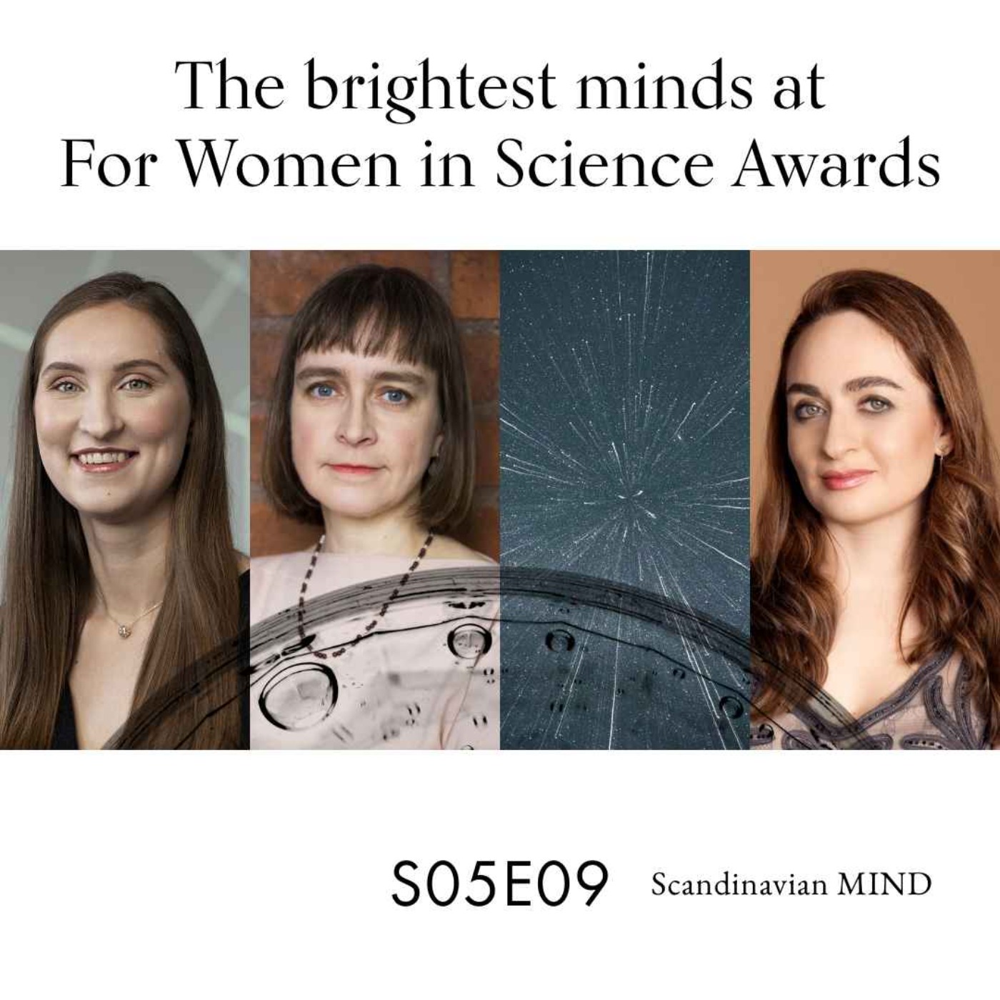 cover art for The brightest minds at For Women in Science Awards