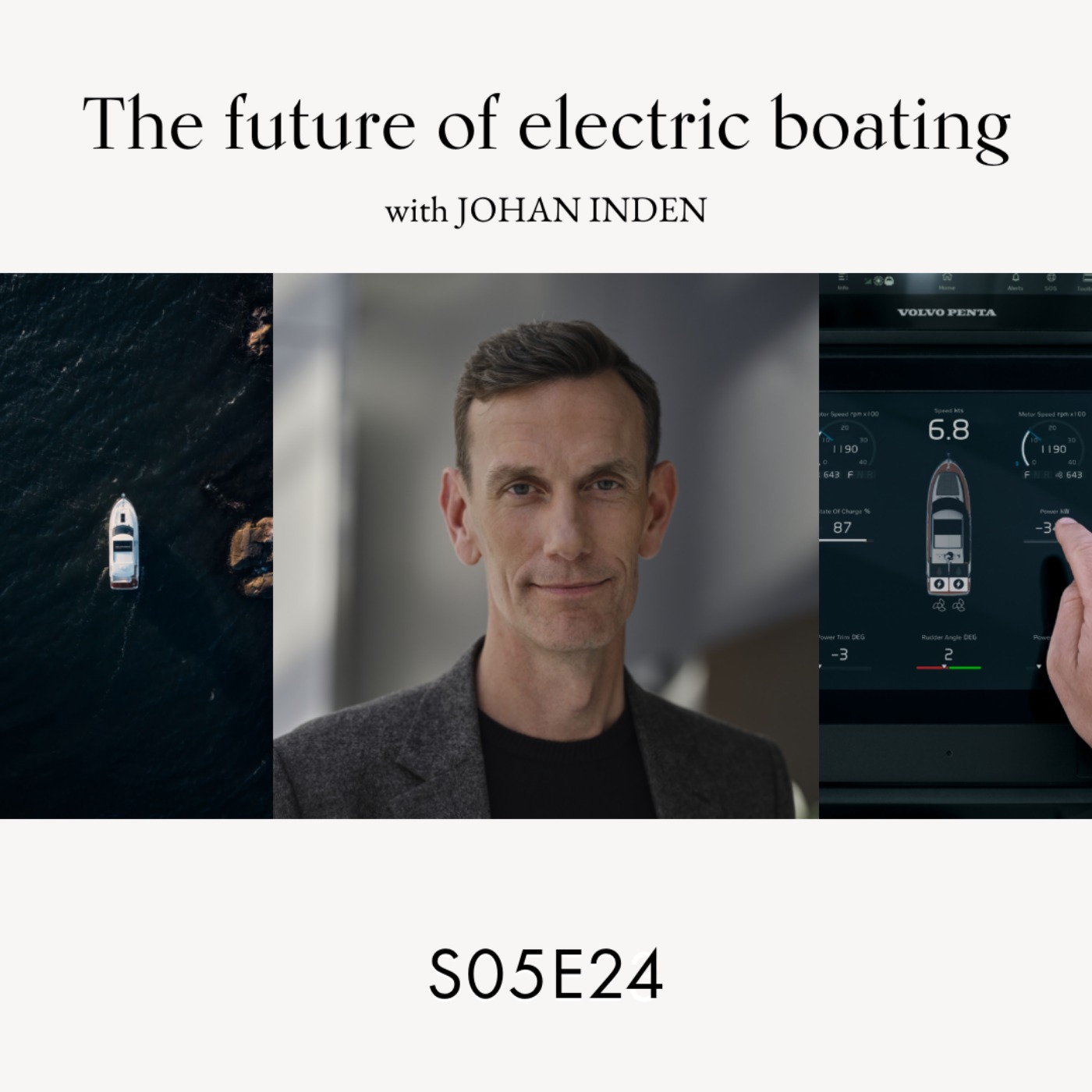 cover art for The future of electric boating (with Johan Inden)